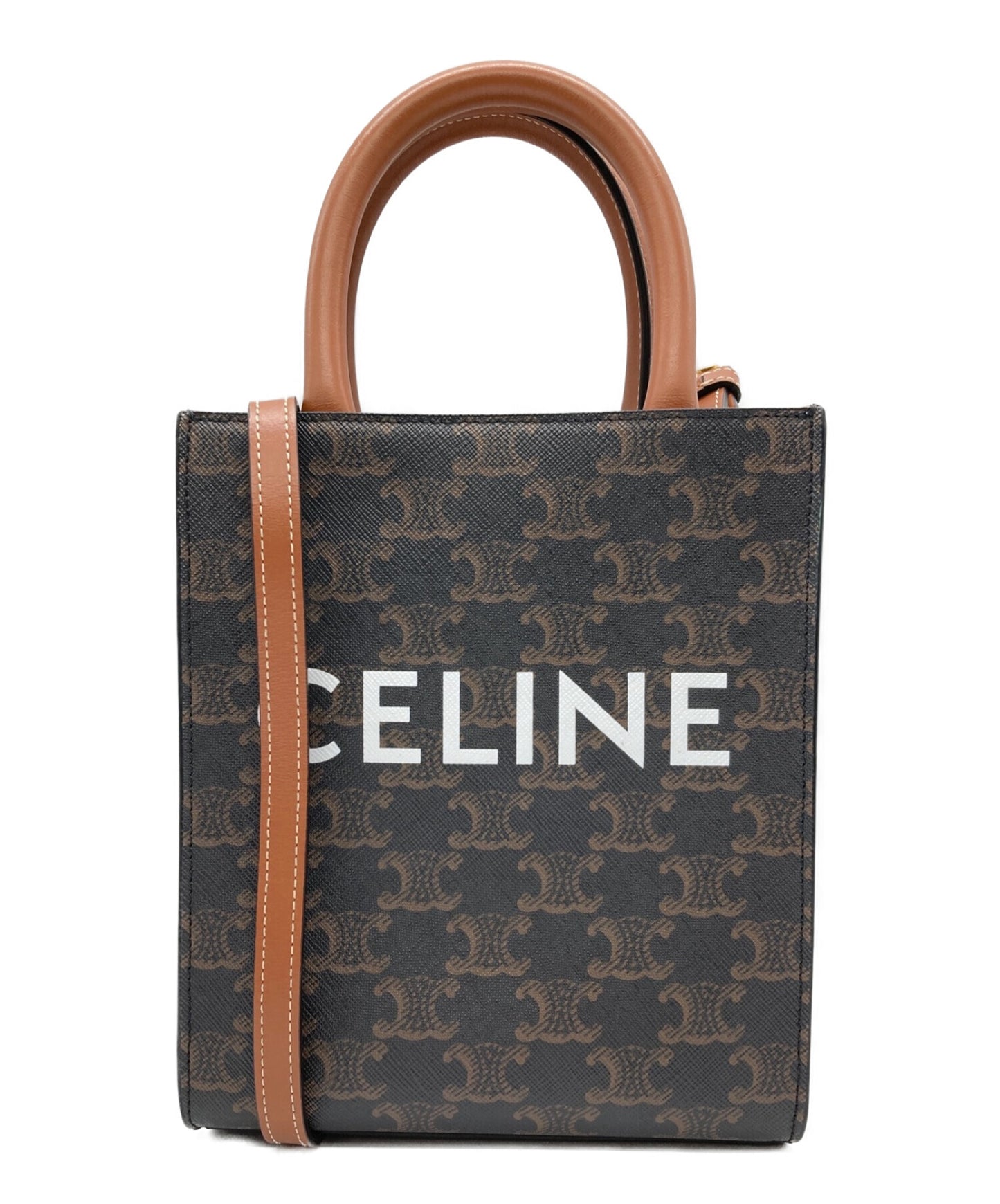 [Pre-owned] CELINE mini-vertical hippopotamus TPU