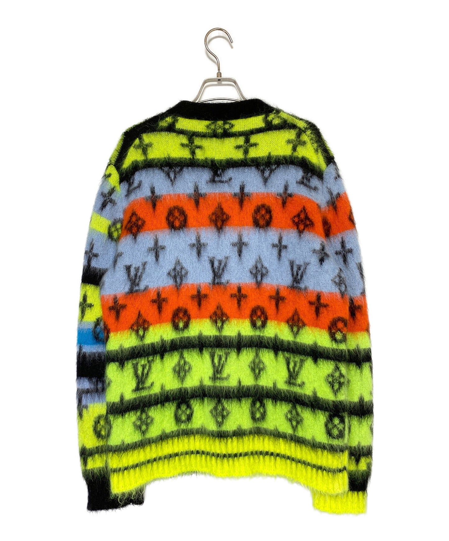 [Pre-owned] LOUIS VUITTON Monogram mohair cardigan HNN05WNE5