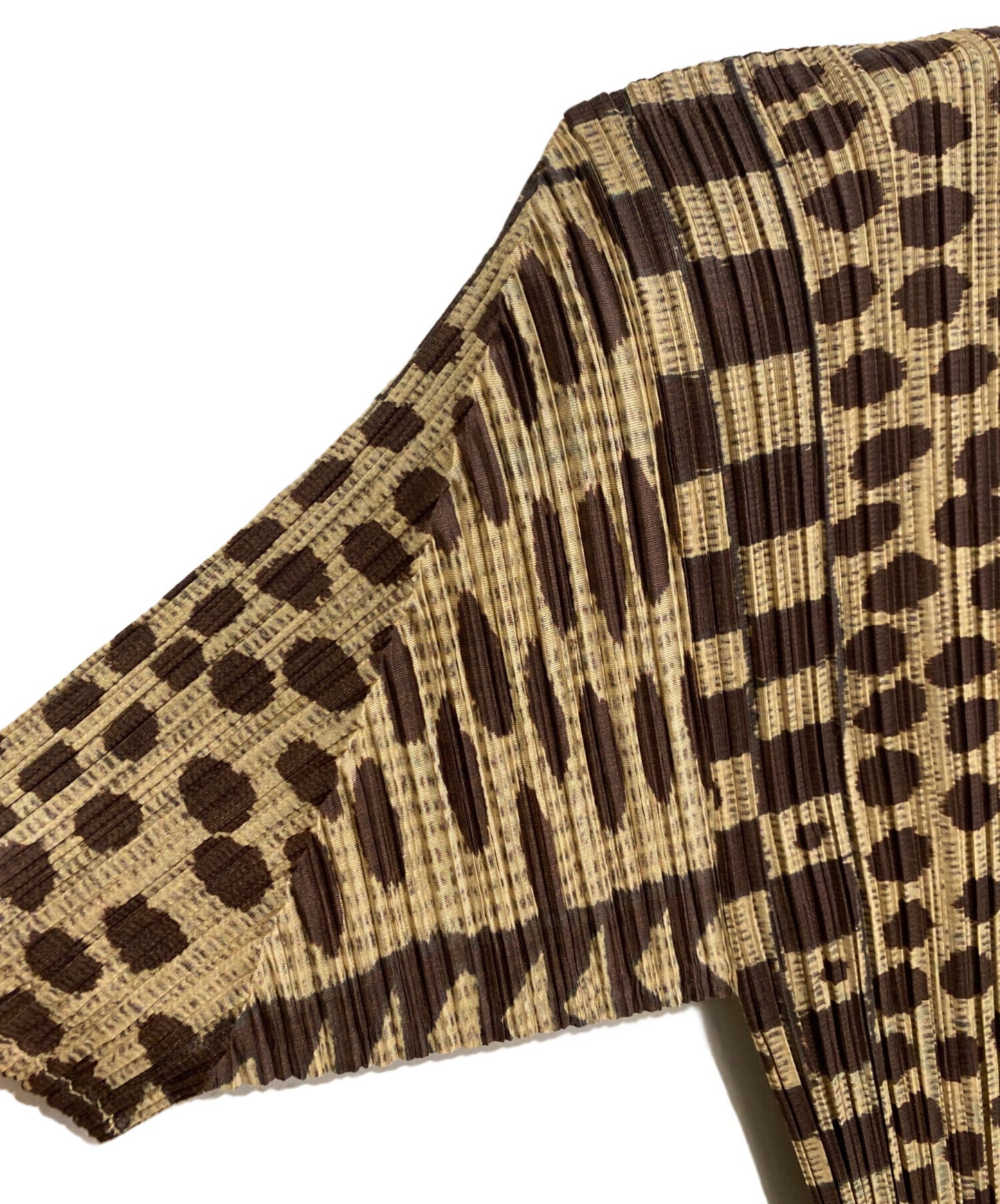 [Pre-owned] PLEATS PLEASE Pleated cut and sewn with a full pattern PP94-JK541