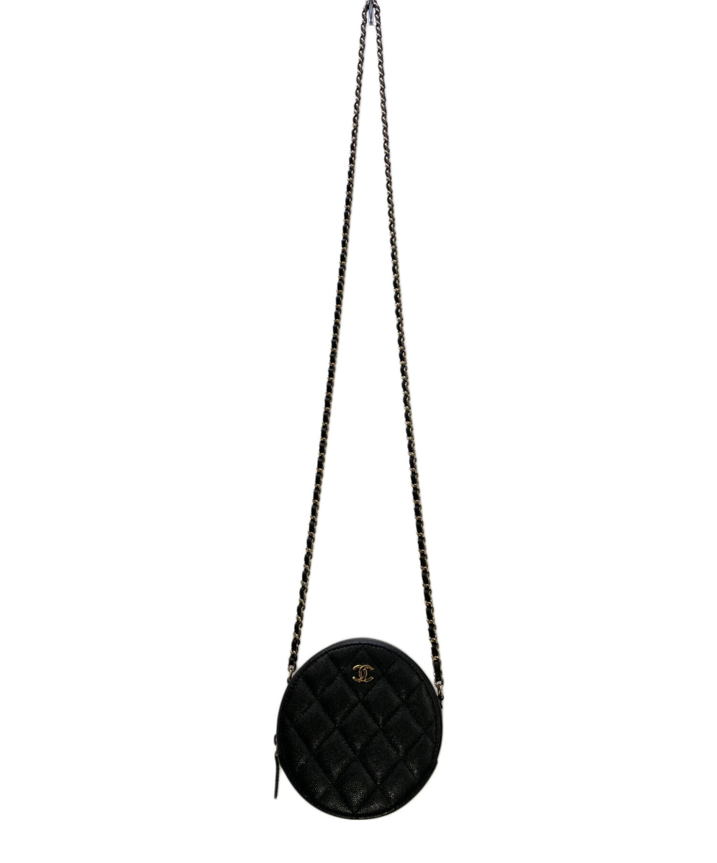 [Pre-owned] CHANEL Chain Shoulder Round Bag Matrasse