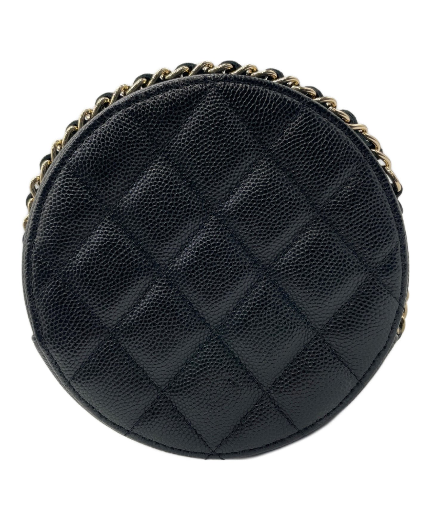 [Pre-owned] CHANEL Matelassé Chain Shoulder Round Bag