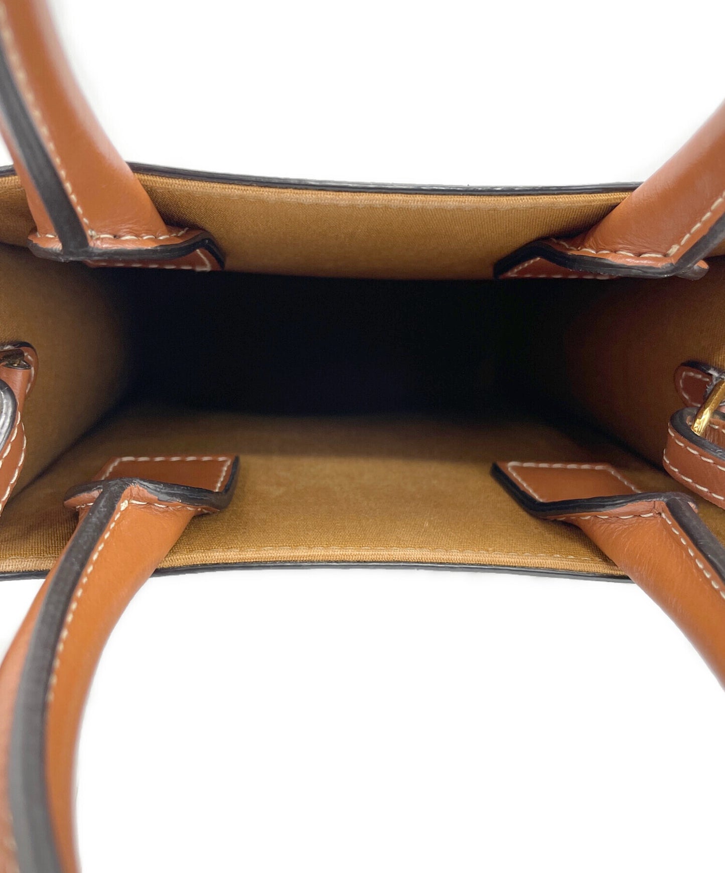 [Pre-owned] CELINE Mini Shoulder Bag Trionf Canvas Mini Vertical Hippo