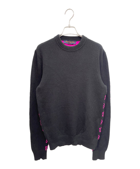 [Pre-owned] LOUIS VUITTON Half Monogram Cashmere Knit IXW HGN41W
