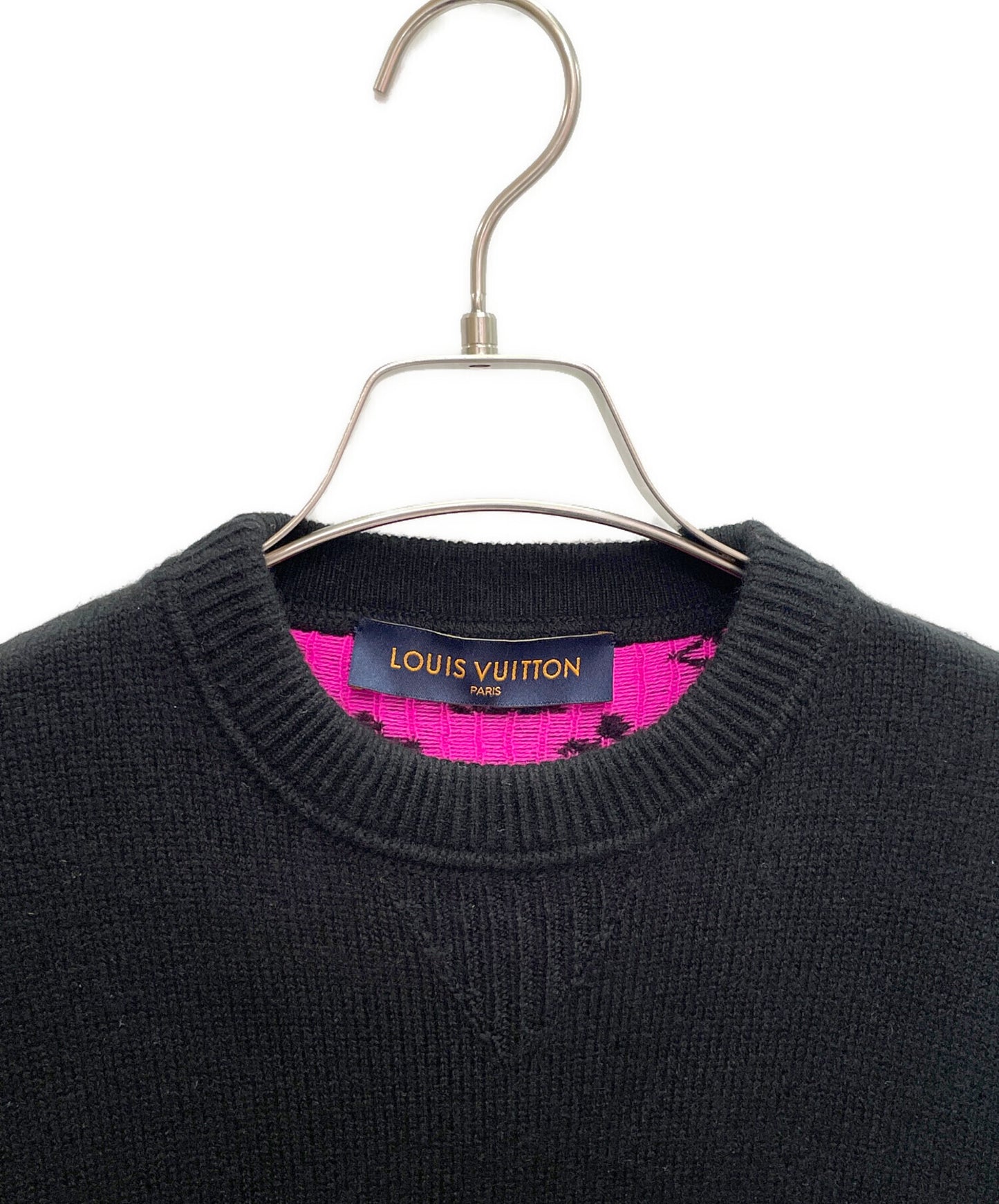 [Pre-owned] LOUIS VUITTON Half Monogram Cashmere Knit IXW HGN41W