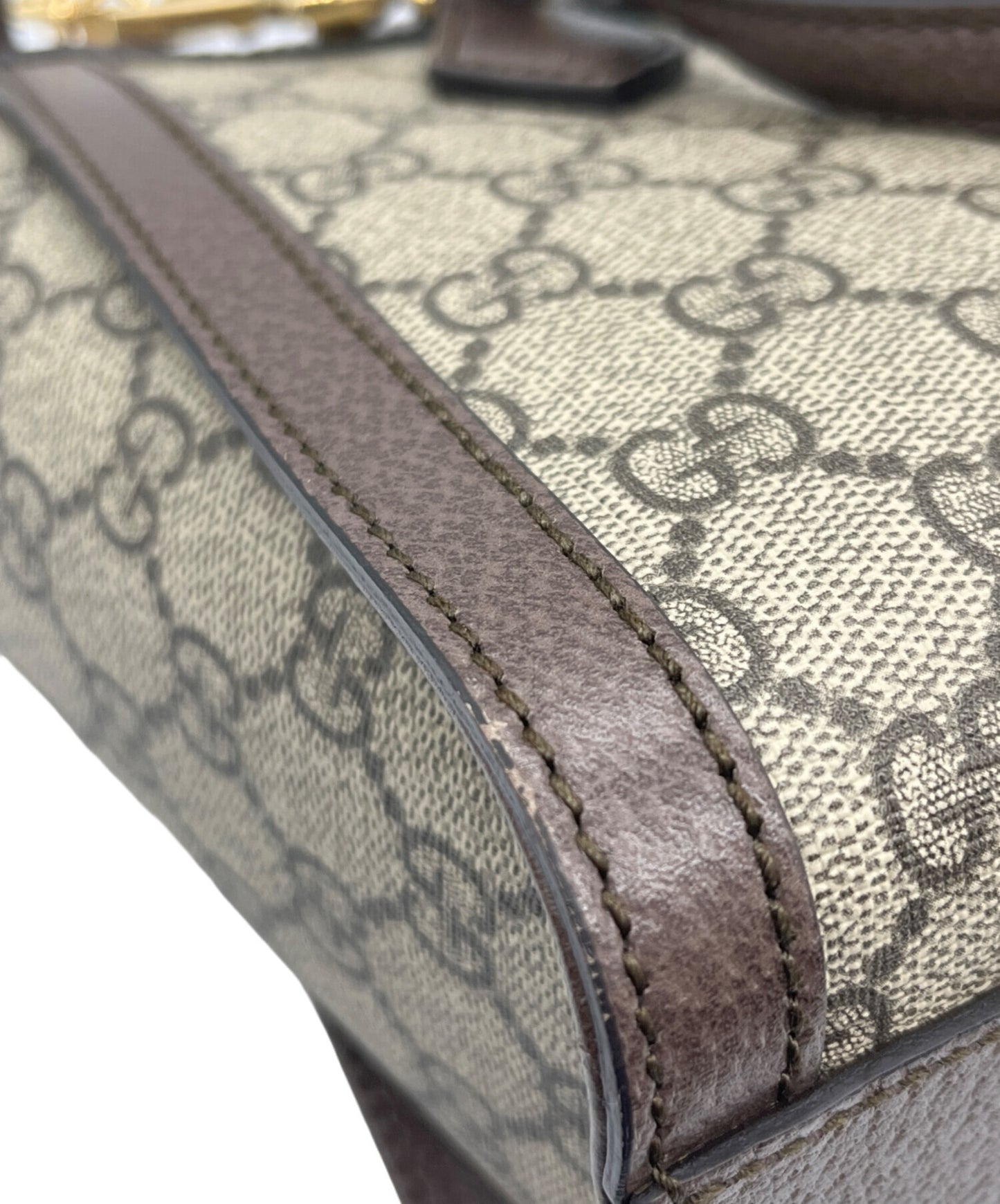 [Pre-owned] GUCCI GG Supreme / Off Deer / Shoulder Bag 547551