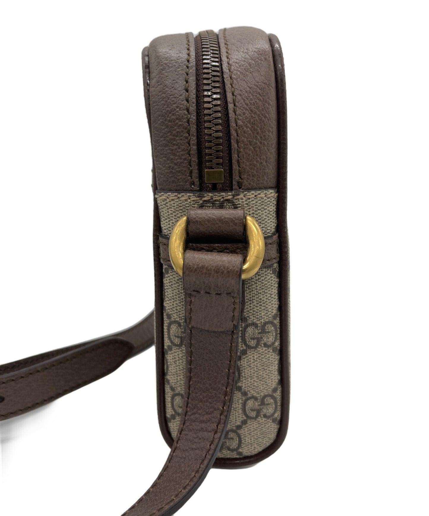 [Pre-owned] GUCCI GG Supreme / Off Deer / Shoulder Bag 598127