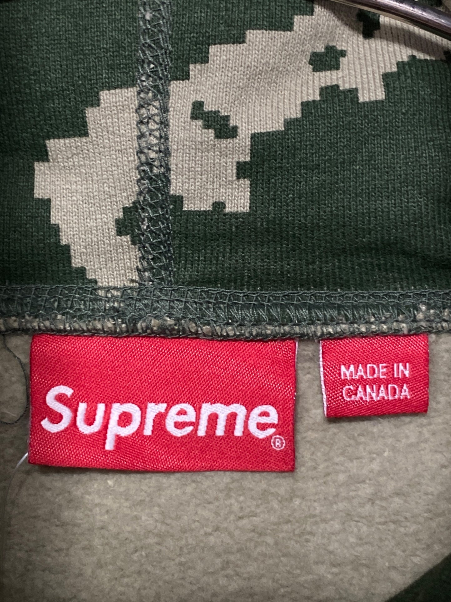 [Pre-owned] SUPREME Russian Camo Box Logo Hooded Sweatshirt