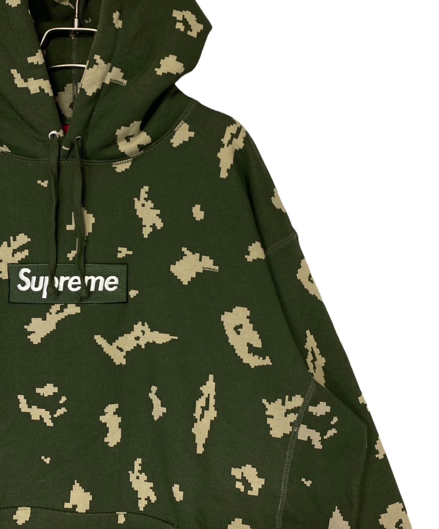[Pre-owned] SUPREME Russian Camo Box Logo Hooded Sweatshirt