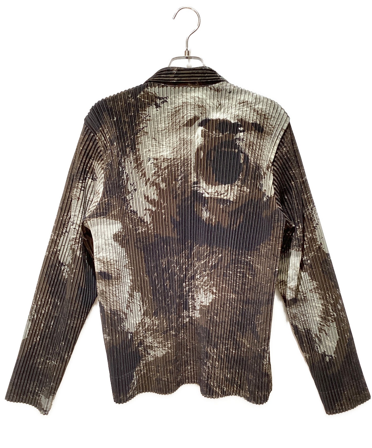 [Pre-owned] HOMME PLISSE ISSEY MIYAKE Tie-dye pattern pleats jacket HP83JC143