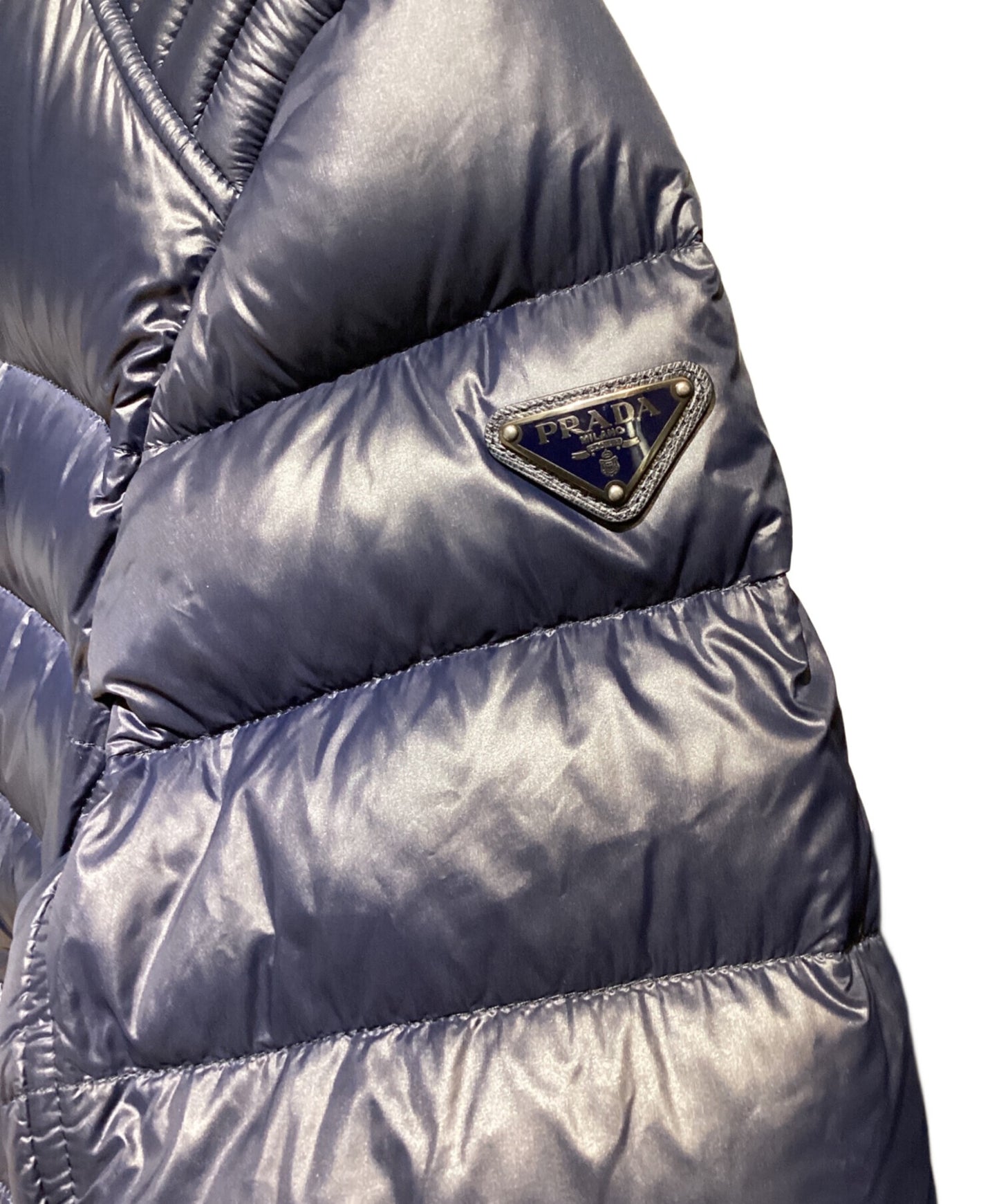 [Pre-owned] PRADA Logo Plate Down Jacket SGB608 R142 AR0