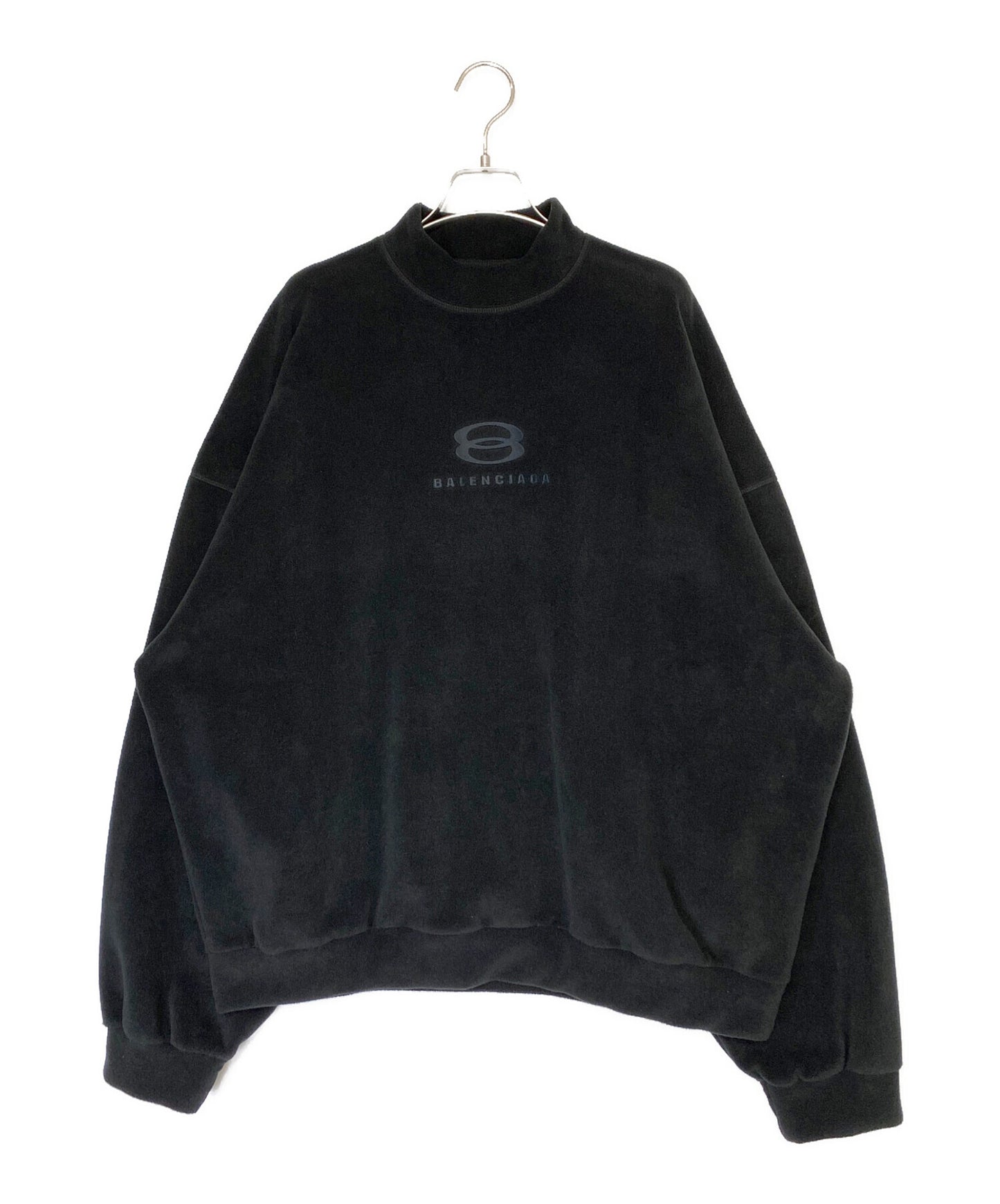 [Pre-owned] BALENCIAGA Logo Fleece Pullover 697975 TPVK5