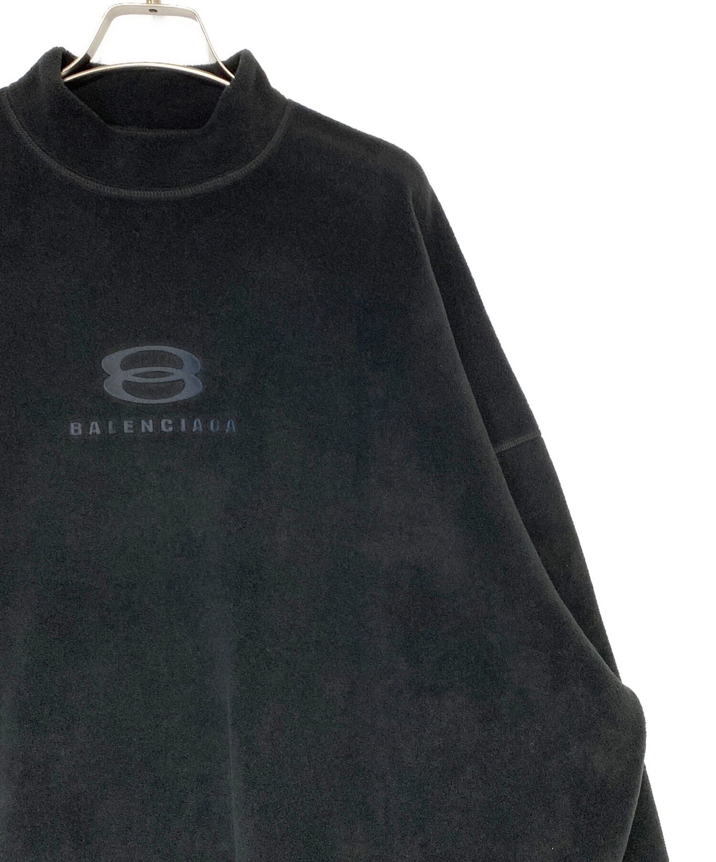 [Pre-owned] BALENCIAGA Logo Fleece Pullover 697975 TPVK5