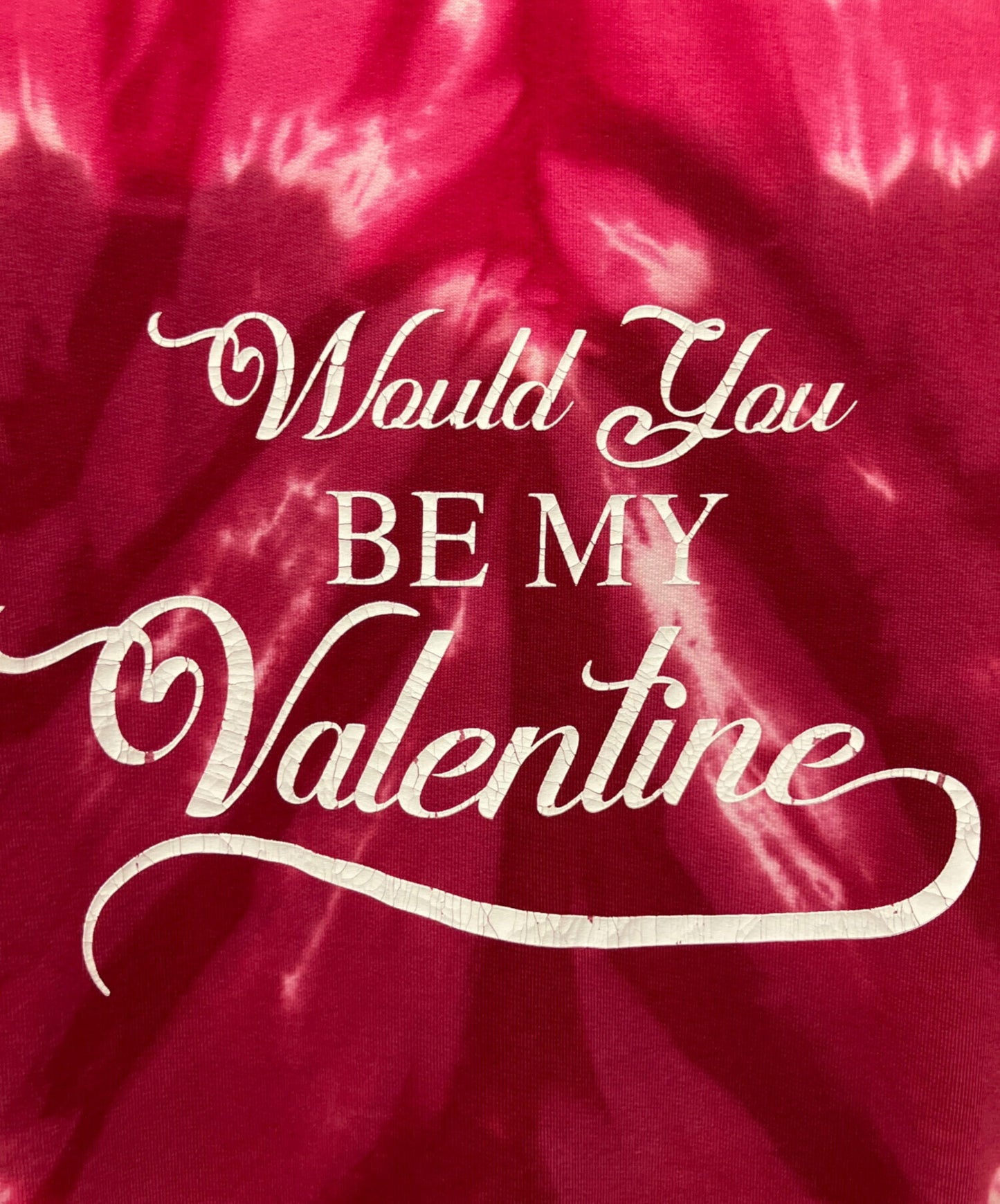 [Pre-owned] BALENCIAGA Crack Print Tie-dye Pullover Hoodie 675003