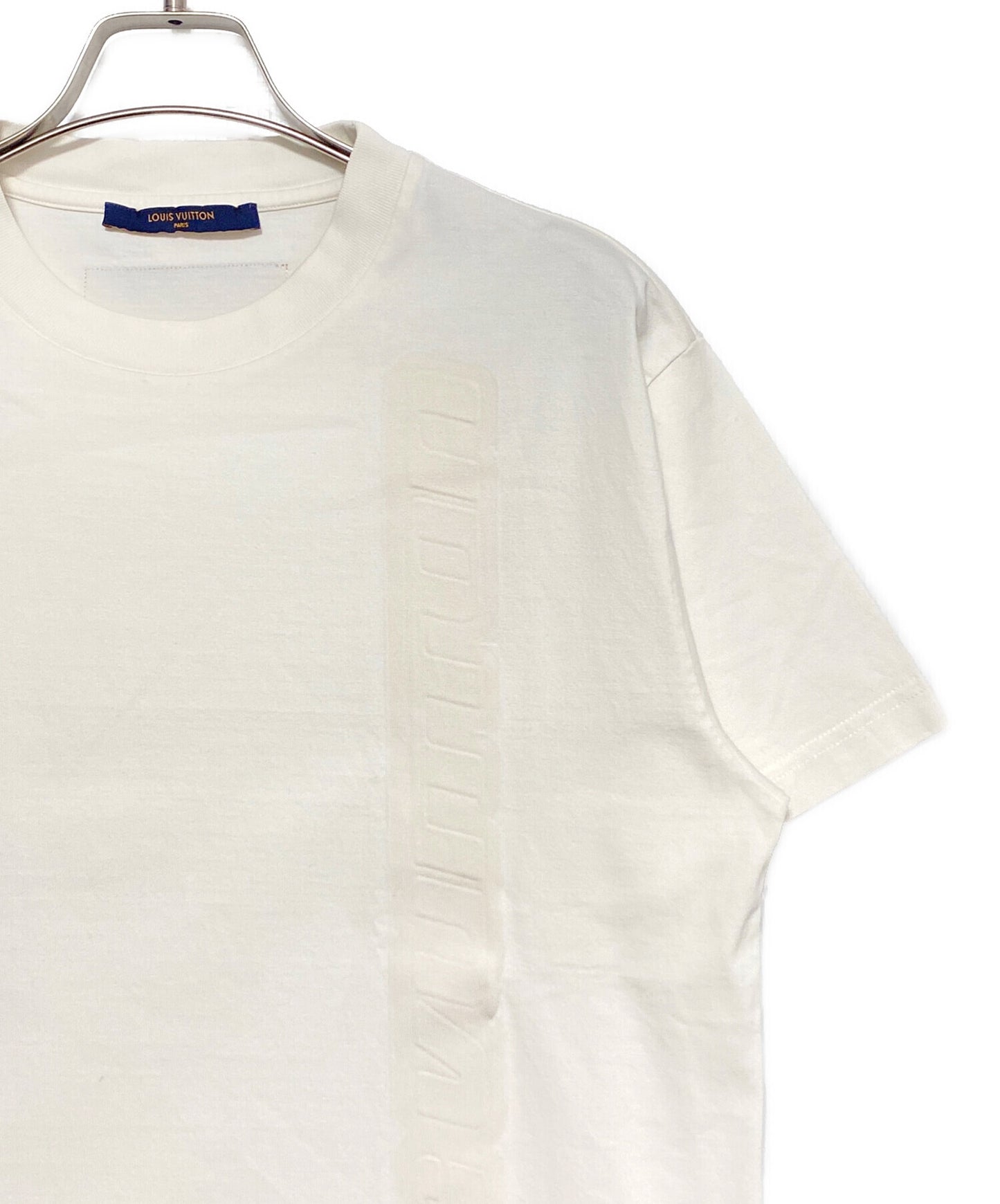 [Pre-owned] LOUIS VUITTON Logo Embossed T-Shirt RM212M DT3 HLY22W