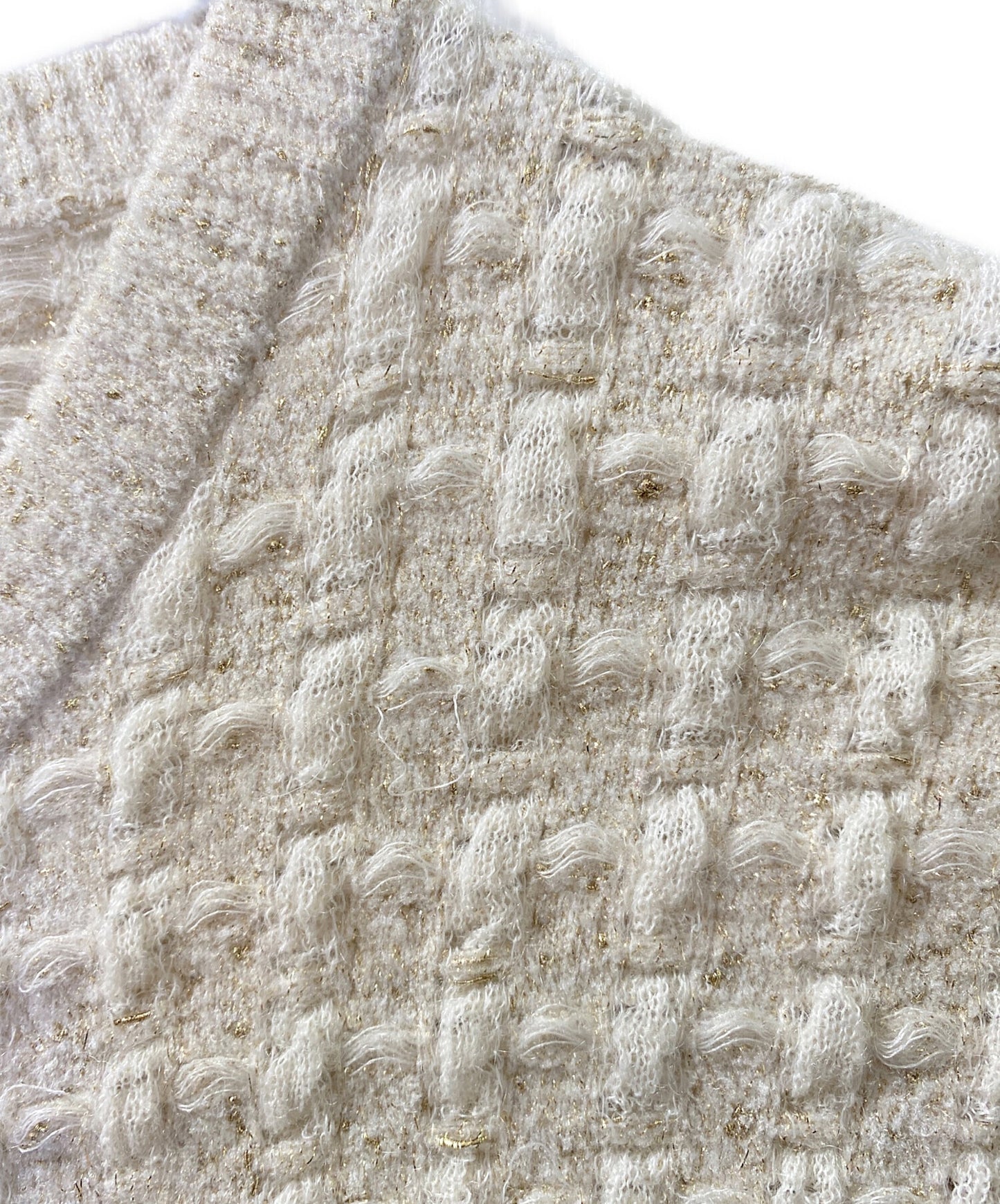 [Pre-owned] CHANEL tweed cardigan P57023K07456