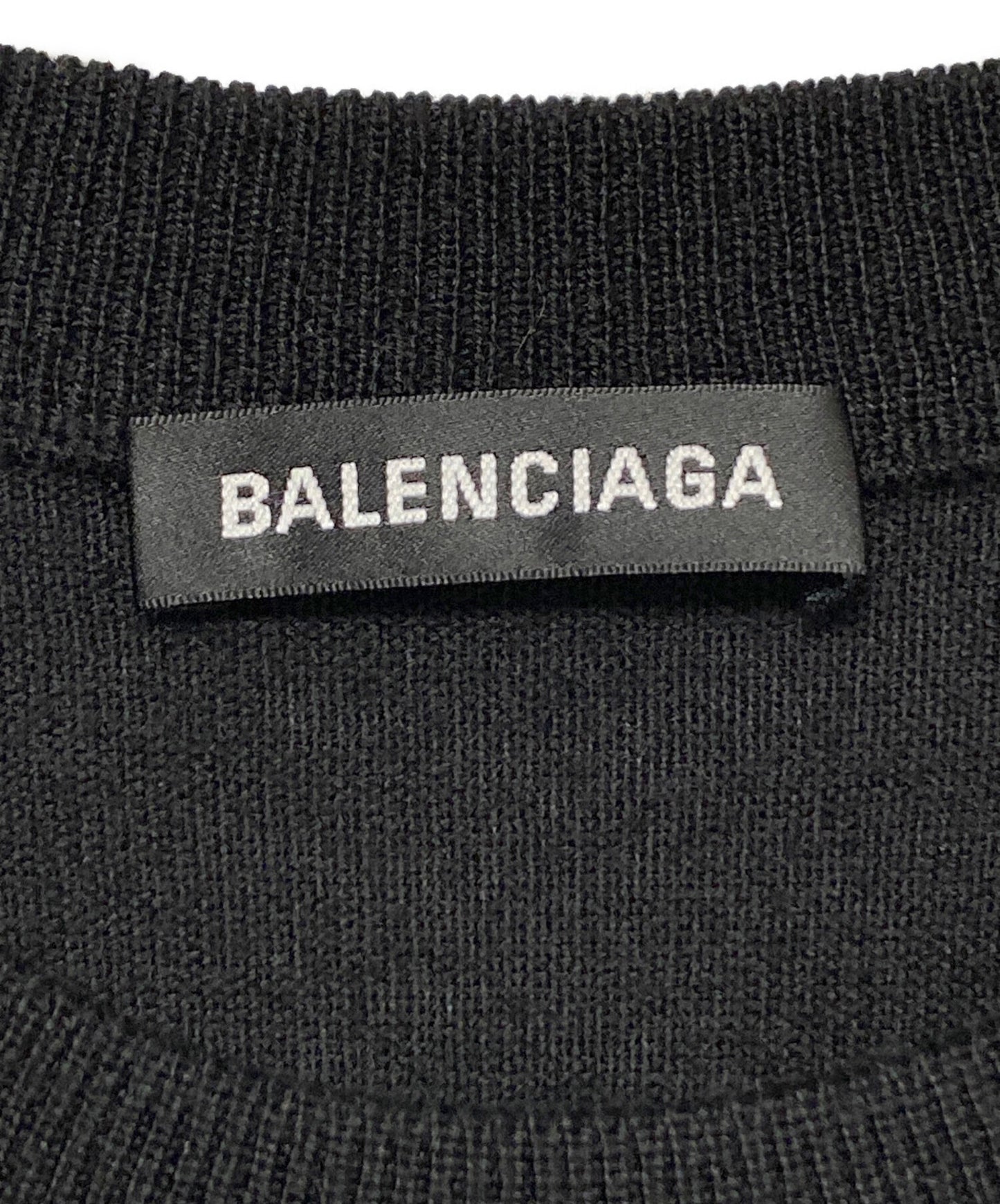 [Pre-owned] BALENCIAGA Logo Knit 583081 T1478