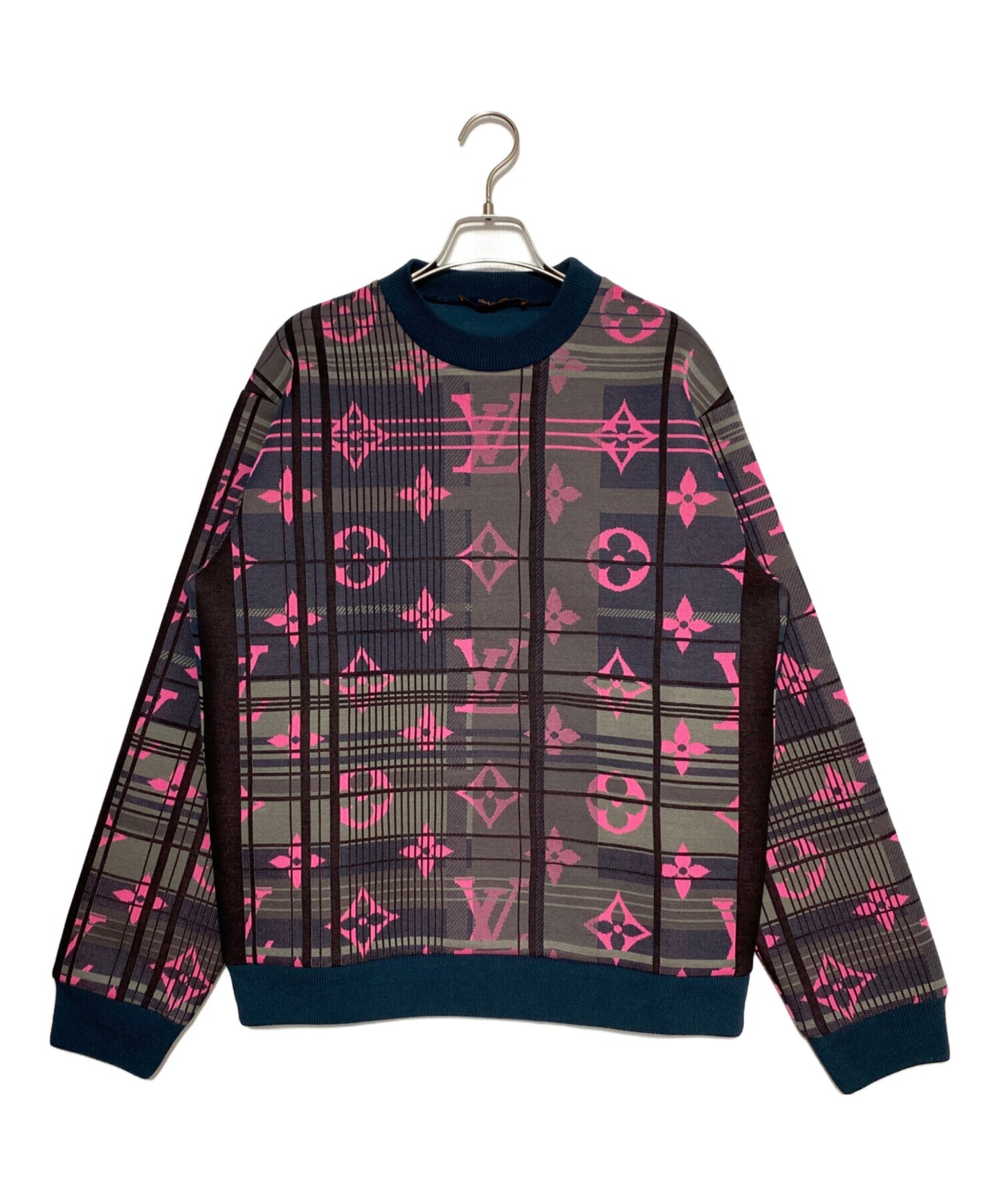 [Pre-owned] LOUIS VUITTON Monogram Jacquard Sweatshirt HKY75WZRW