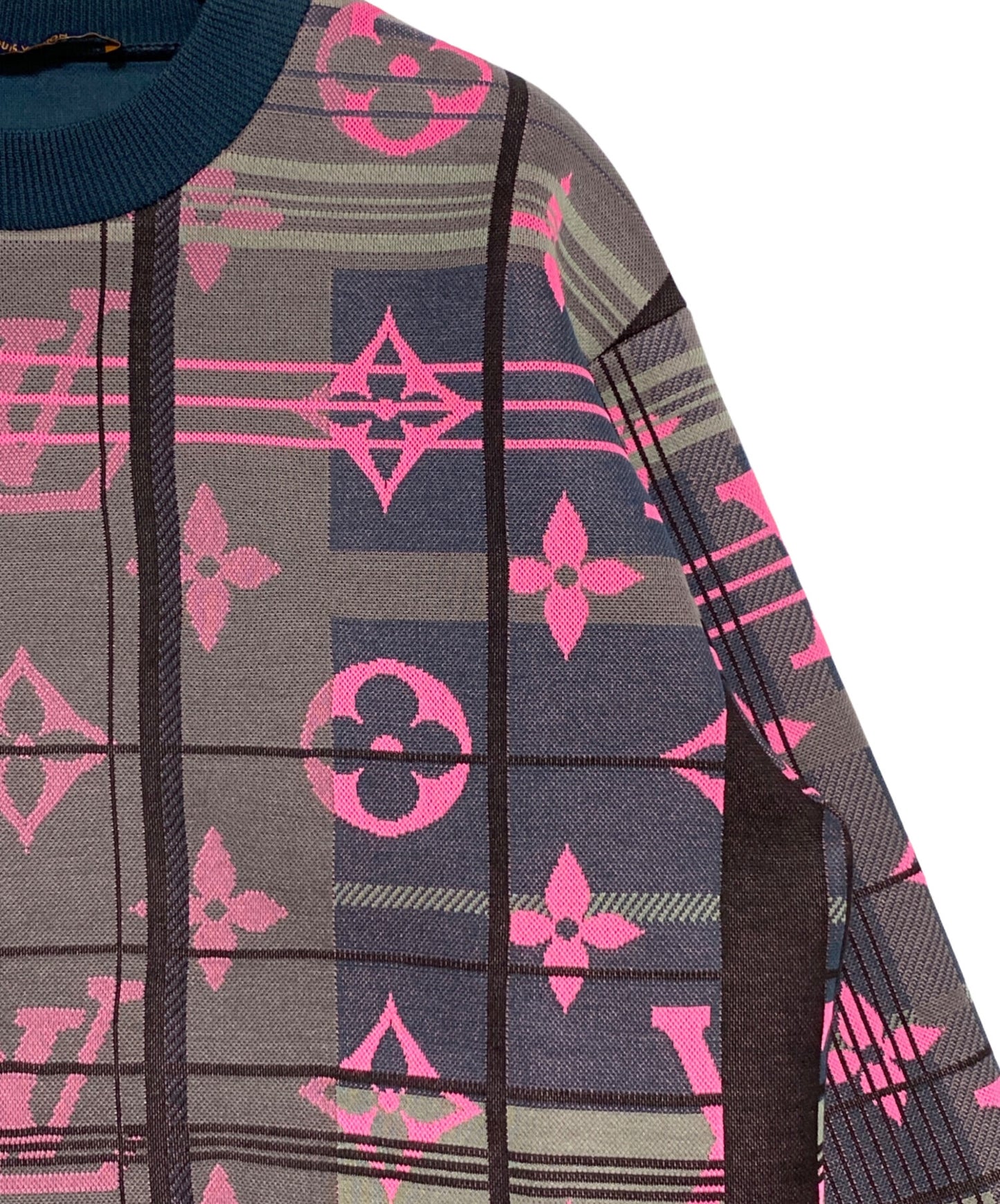 [Pre-owned] LOUIS VUITTON Monogram Jacquard Sweatshirt HKY75WZRW