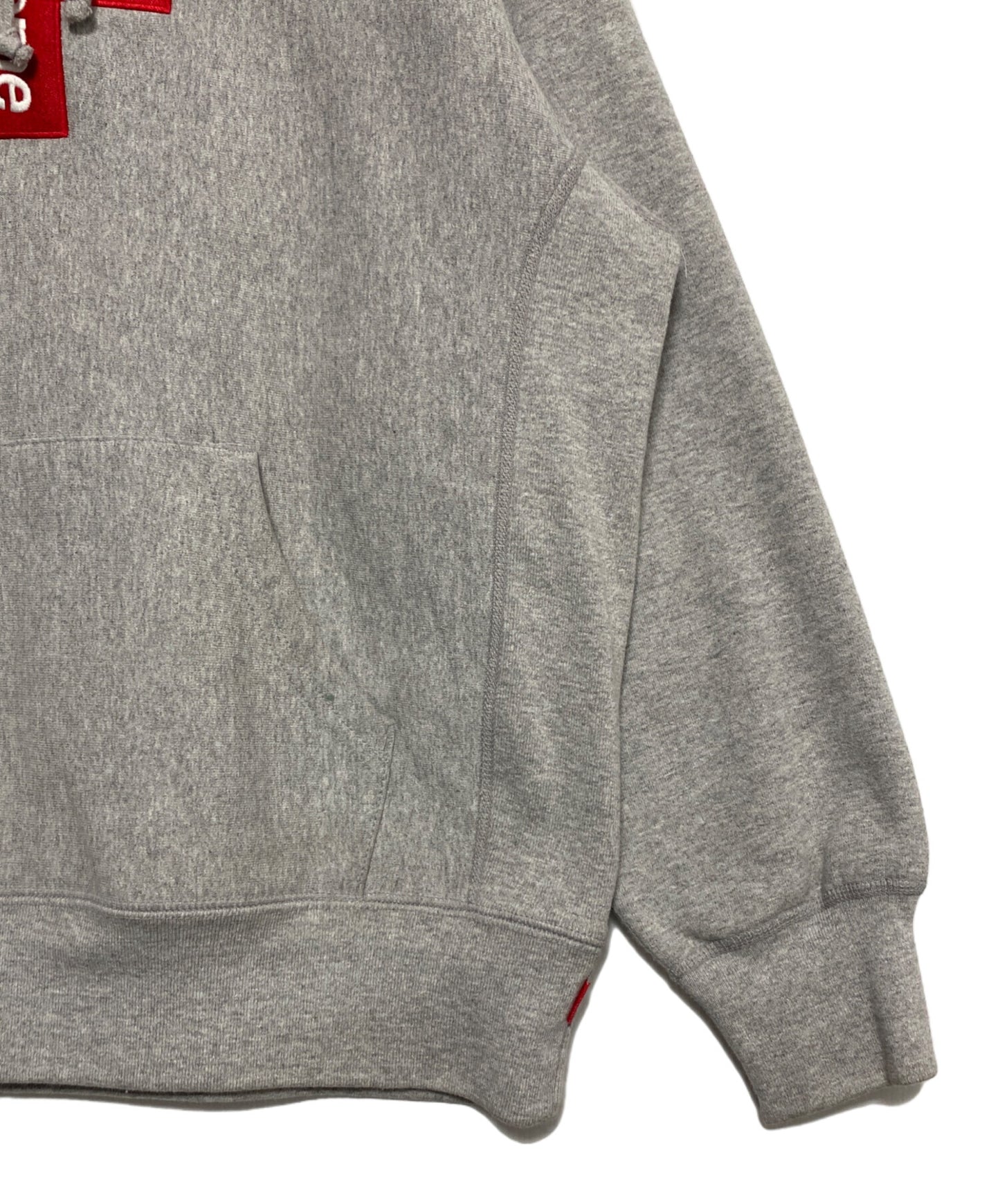 [Pre-owned] SUPREME Cross Box Logo Hooded Sweatshirt