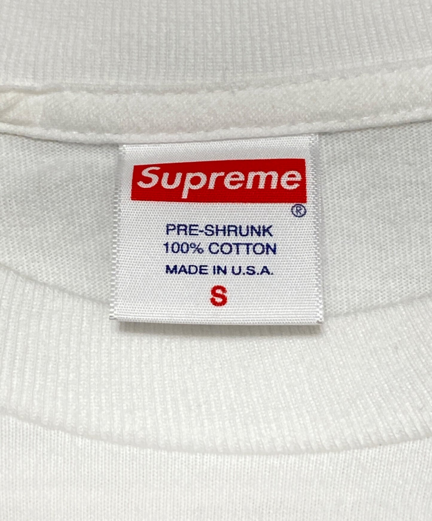 [Pre-owned] SUPREME Box Logo L/S Tee ( Box Logo Long Sleeve Tee )