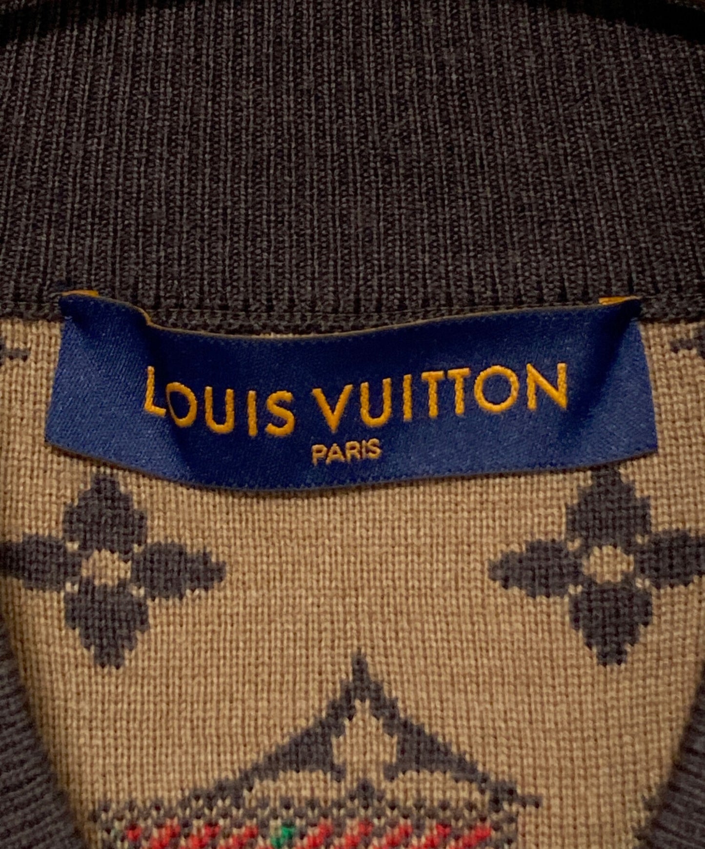 [Pre-owned] LOUIS VUITTON Monogram Knit Blouson RM212M ZLL HLN11W
