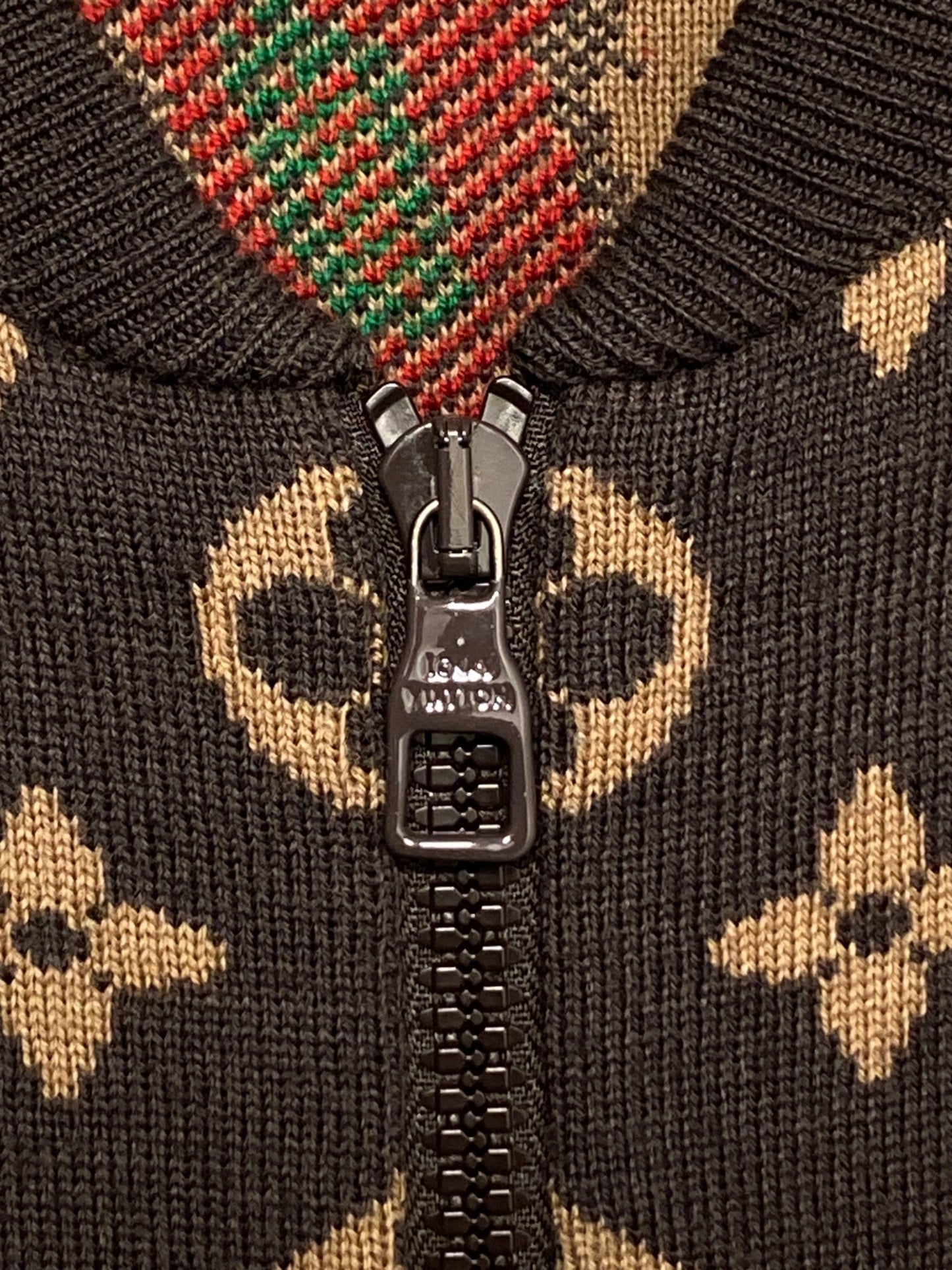 [Pre-owned] LOUIS VUITTON Monogram Knit Blouson RM212M ZLL HLN11W