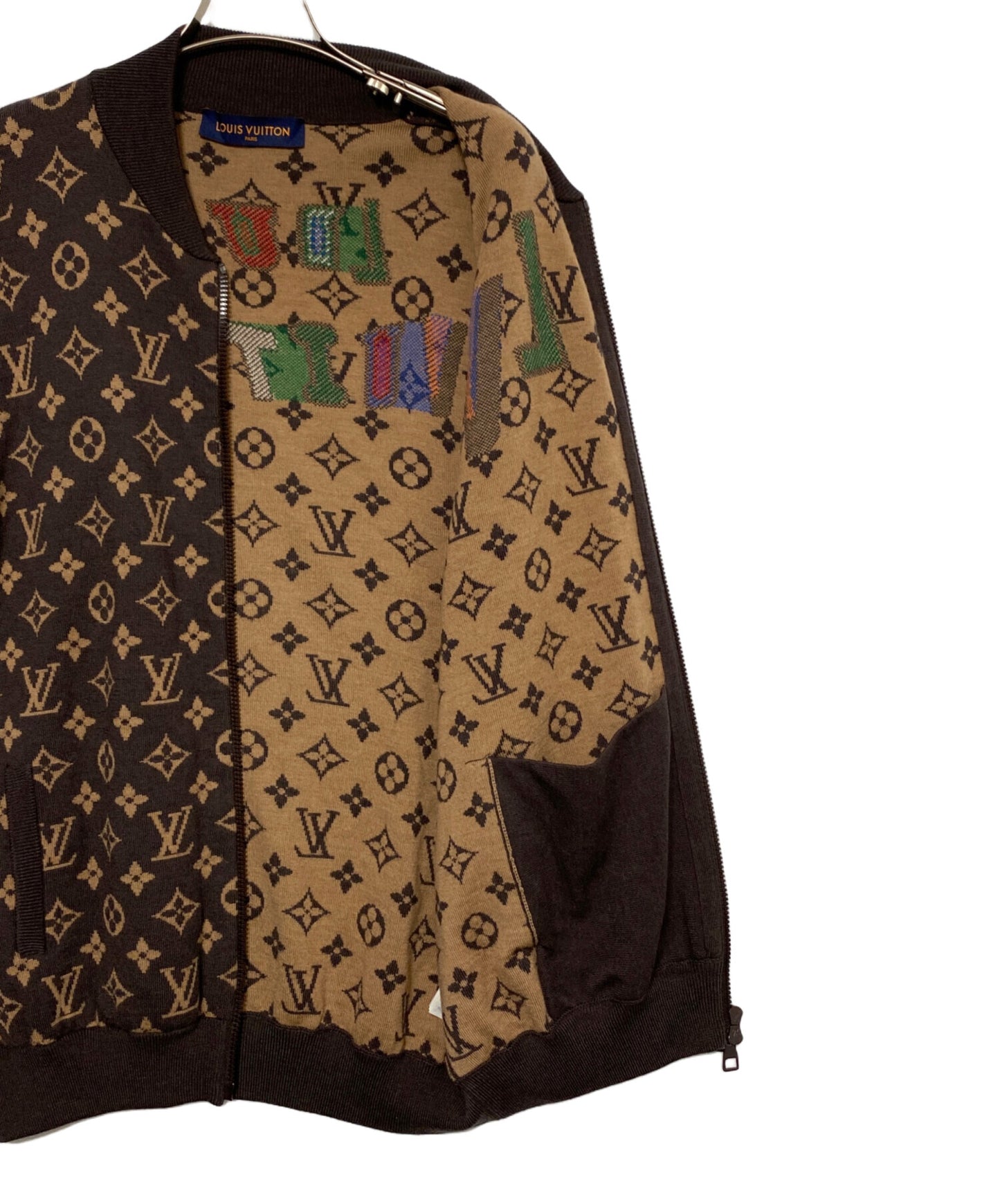 [Pre-owned] LOUIS VUITTON Monogram Knit Blouson RM212M ZLL HLN11W