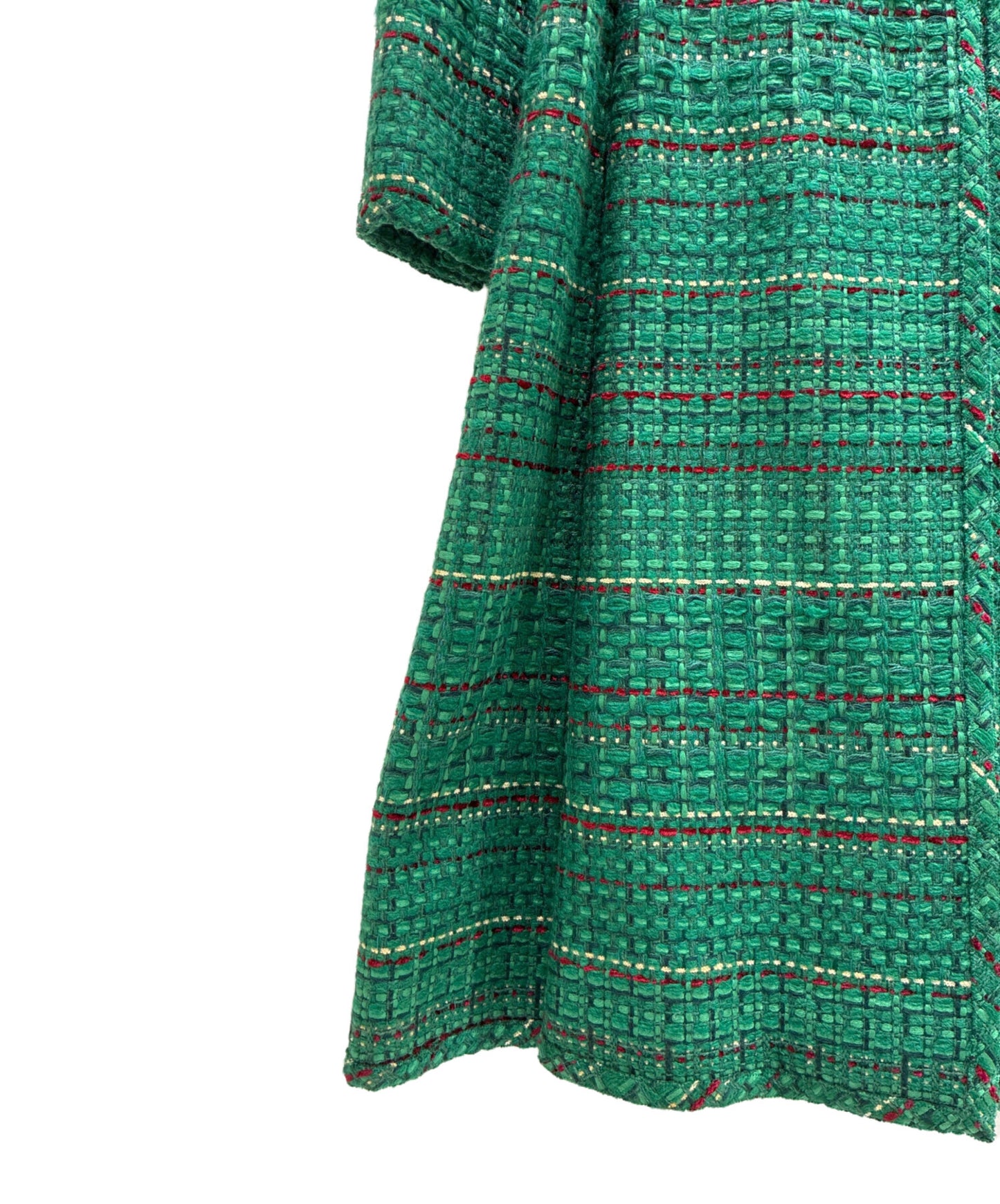 [Pre-owned] CHANEL Turnlock Tweed Coat / Tweed Jacket / P-Coat P51891V38656