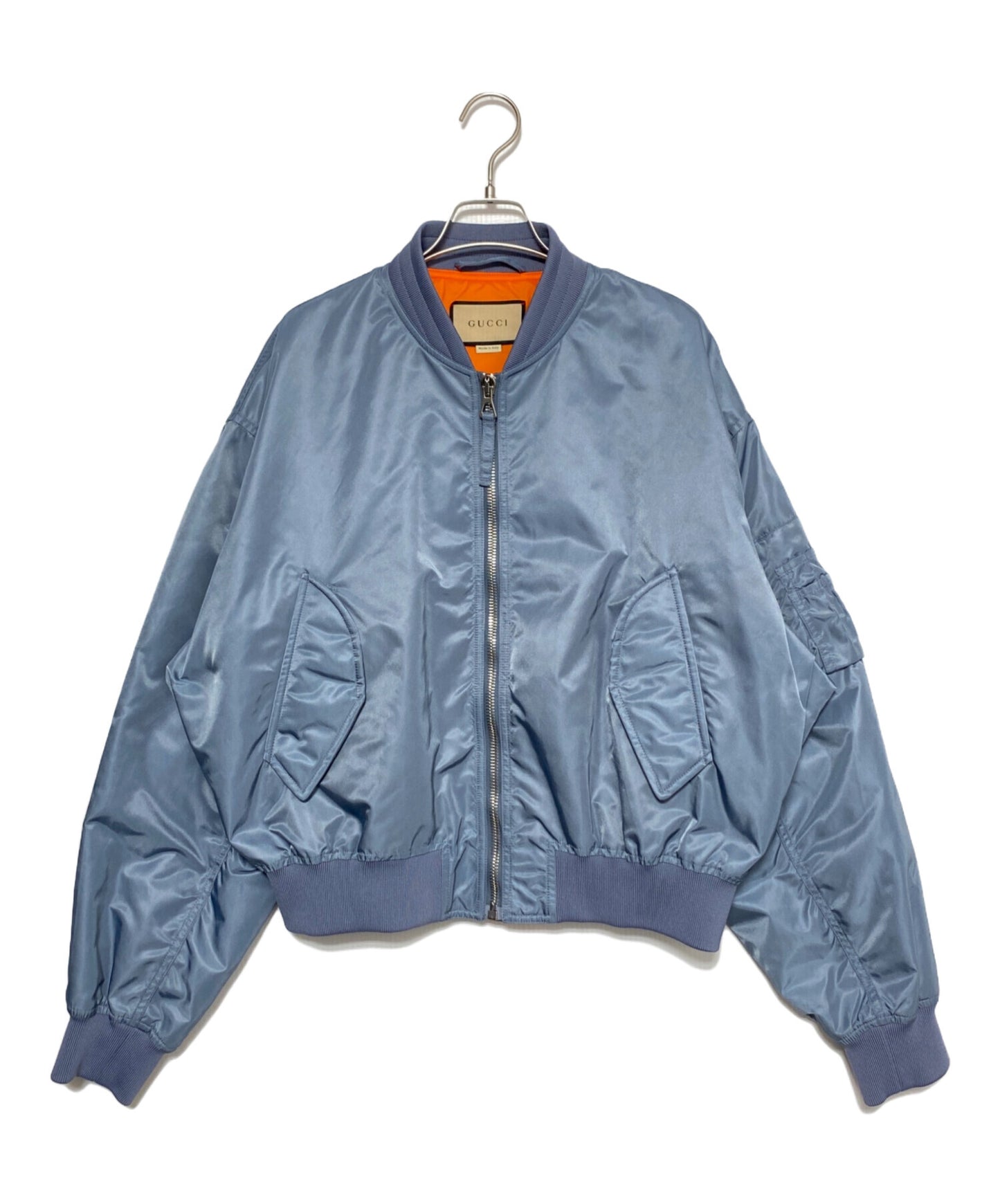 [Pre-owned] GUCCI Back Logo Bomber Jacket 759627 ZAON8