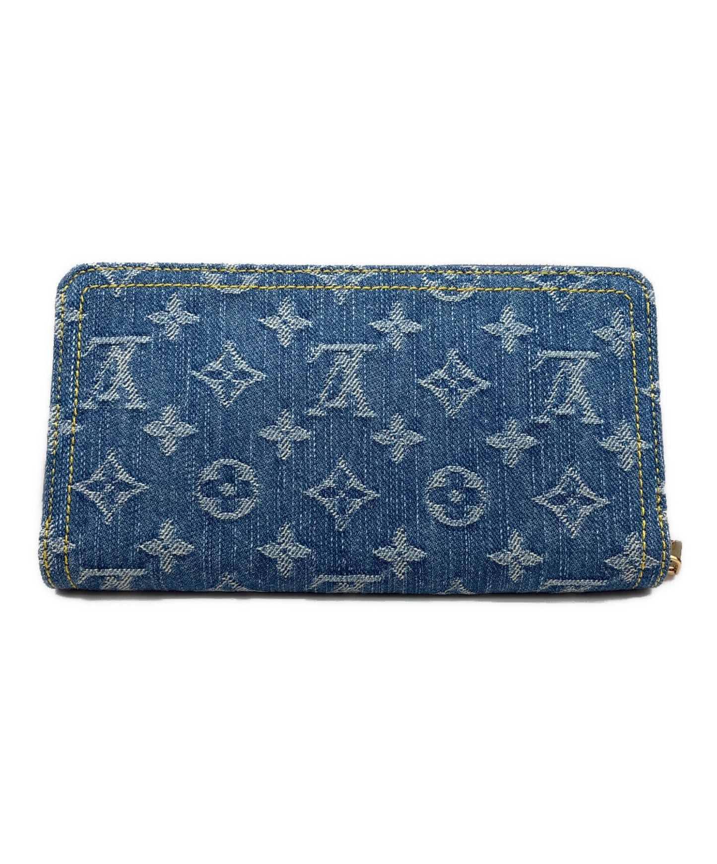 [Pre-owned] LOUIS VUITTON Monogram Denim Zippy Wallet, long wallet, zip wallet M82958