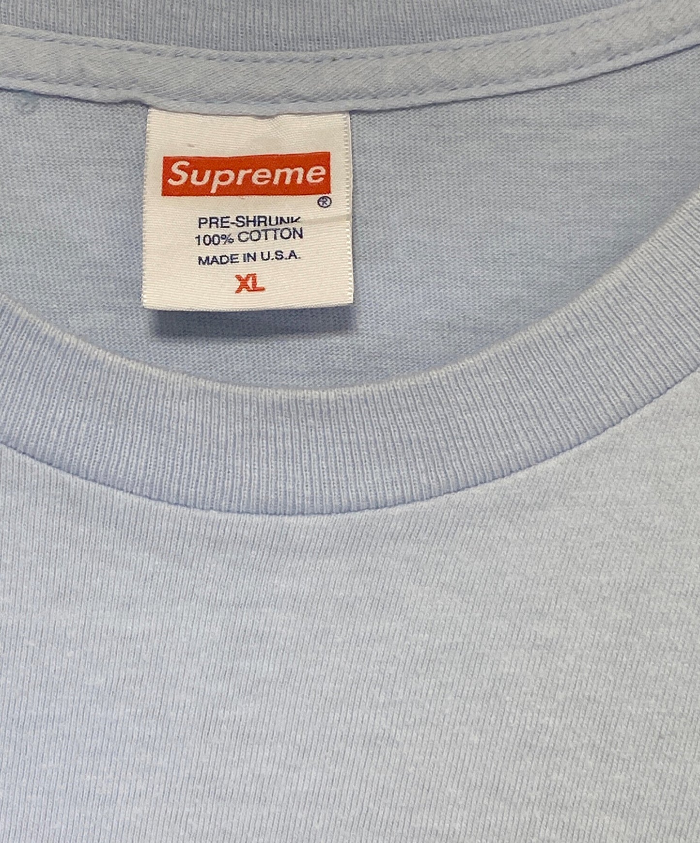 [Pre-owned] SUPREME 20th Anniversary BOX Logo Tee (20th Anniversary Box Logo Cut & Sew)