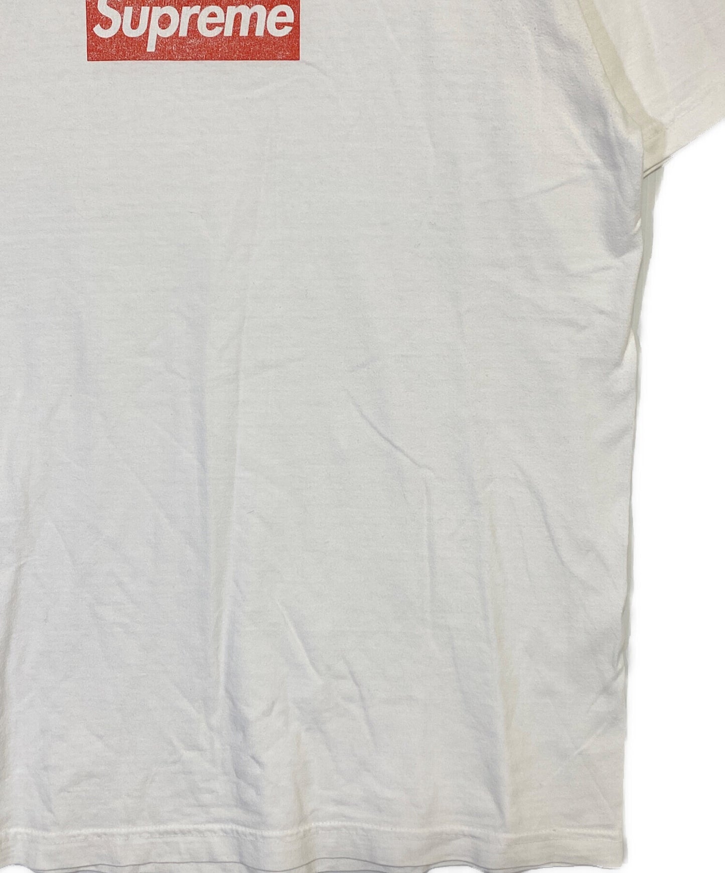 [Pre-owned] SUPREME 20th Anniversary BOX Logo Tee (20th Anniversary Box Logo Cut & Sew)