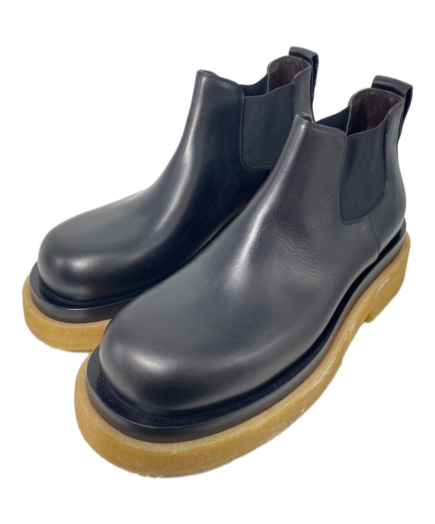 [Pre-owned] BOTTEGA VENETA side gore boots