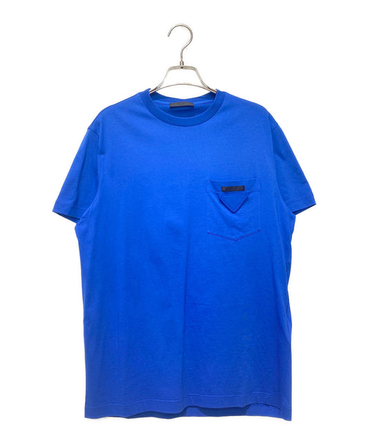 [Pre-owned] PRADA Triangle Logo Pocket T-Shirt UJN677 S202 1U0B