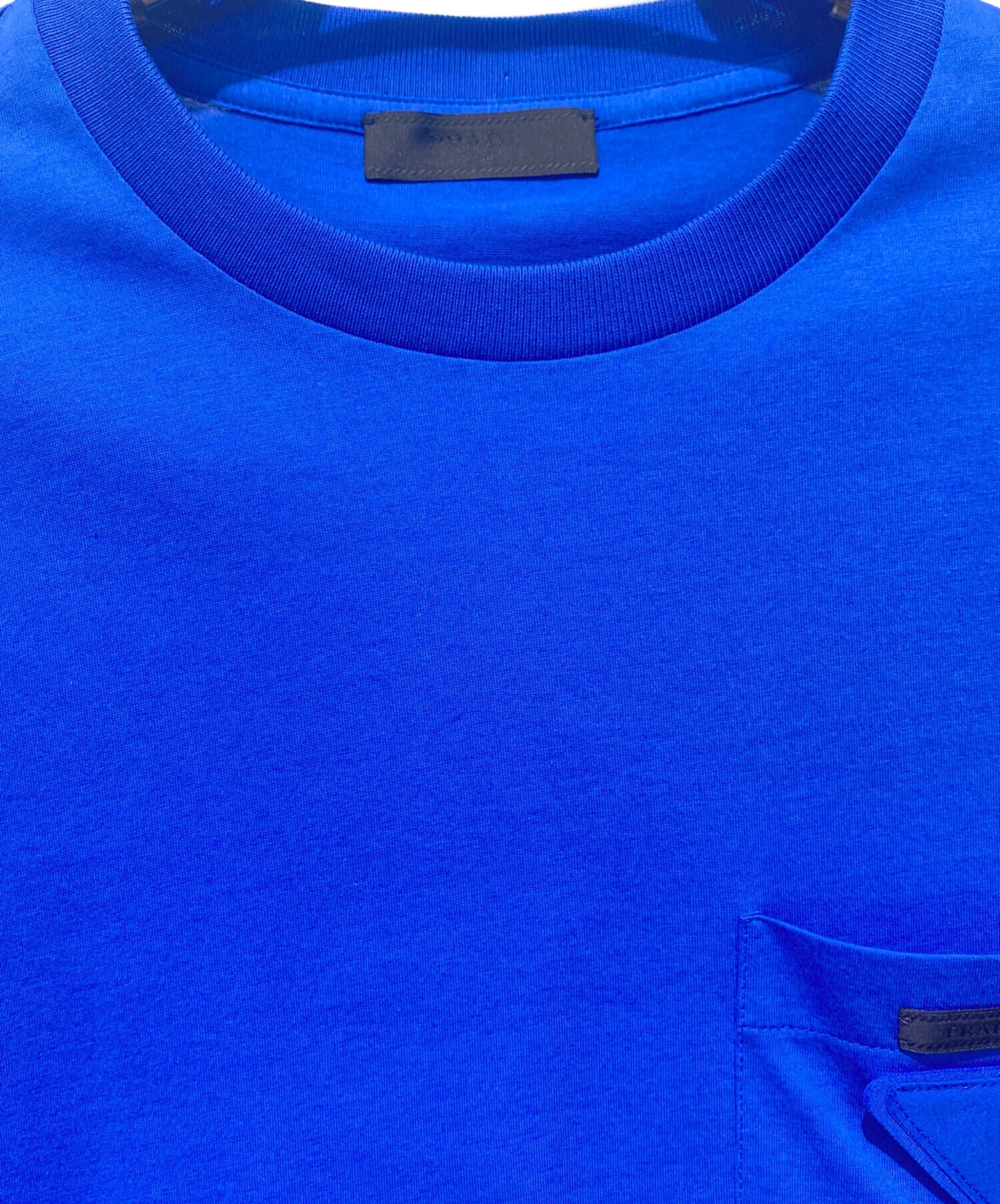 [Pre-owned] PRADA Triangle Logo Pocket T-Shirt UJN677 S202 1U0B