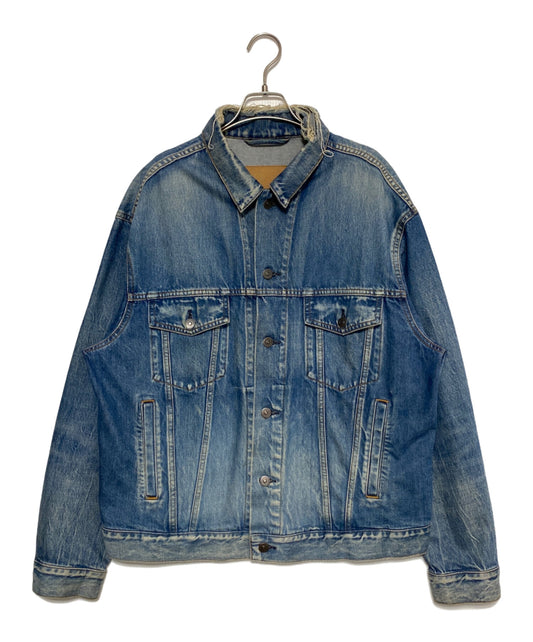 [Pre-owned] BALENCIAGA Denim Trucker Jacket 493609 TXE08
