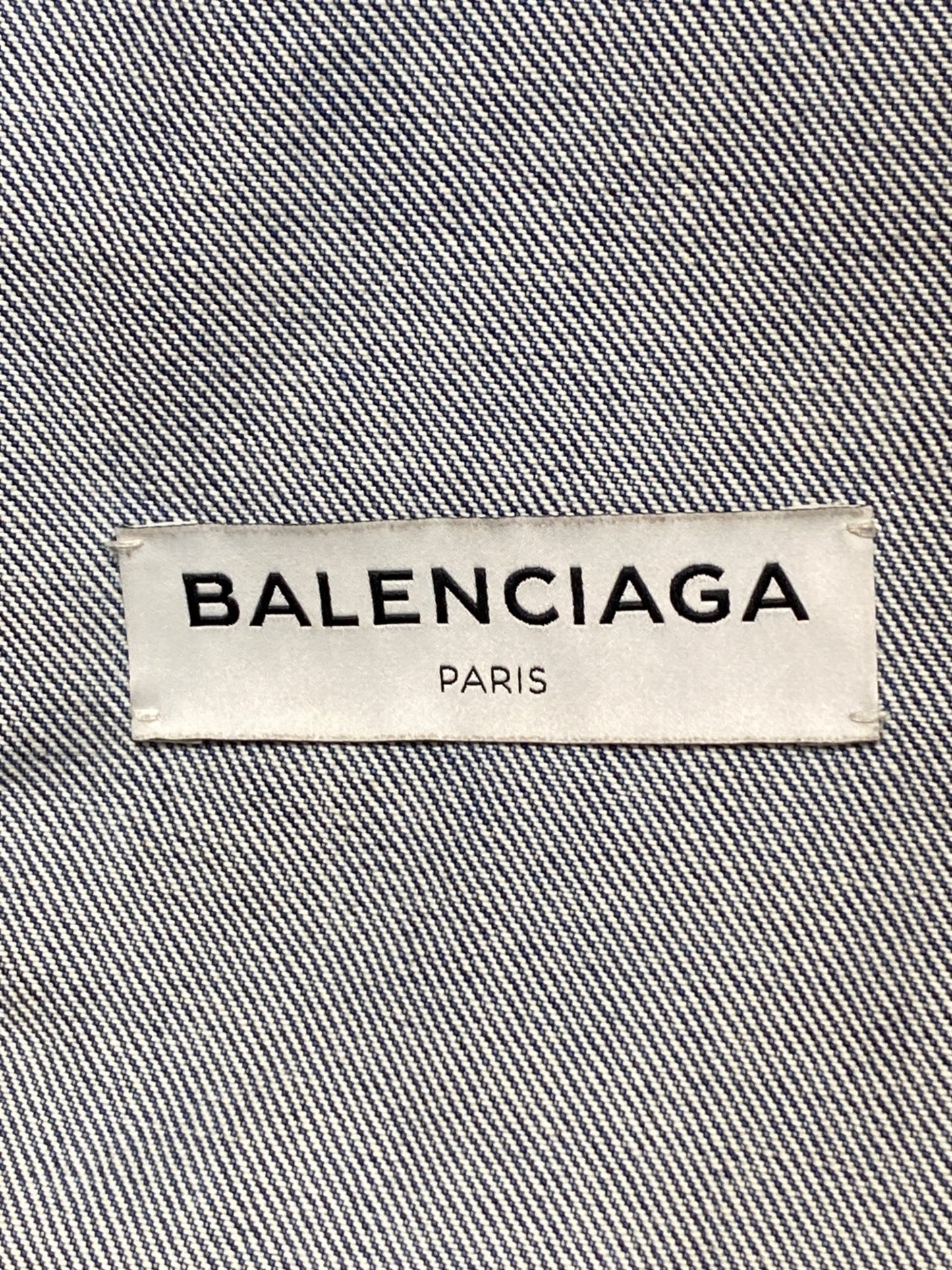 [Pre-owned] BALENCIAGA Denim Trucker Jacket 493609 TXE08