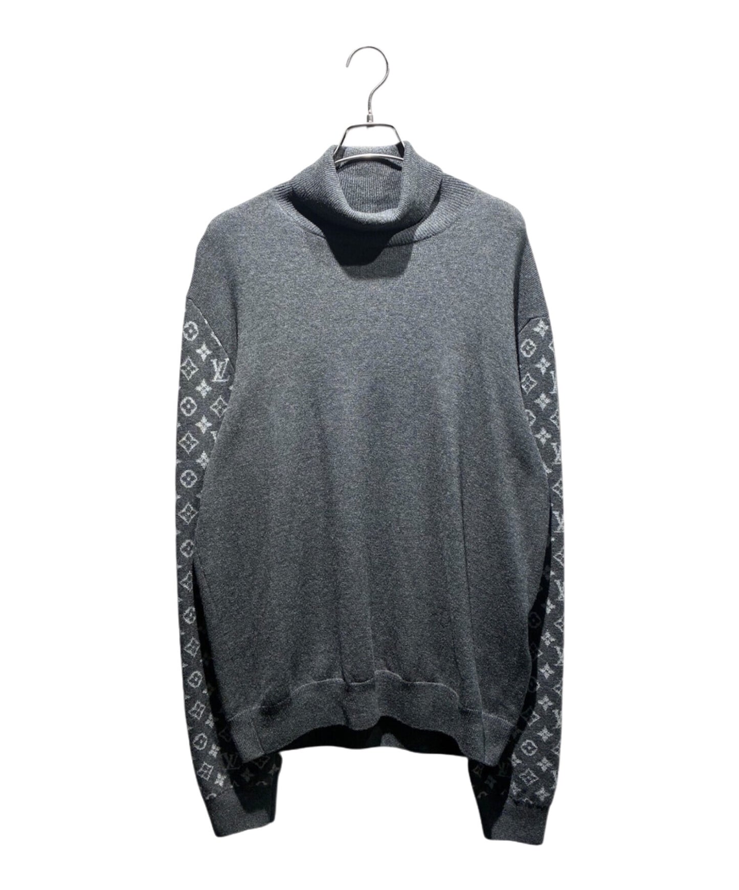 [Pre-owned] LOUIS VUITTON Monogram Sleeve Turtleneck Knit/High Neck/RM241MQ RM241MQ