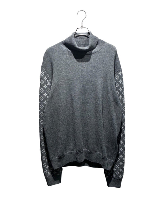 [Pre-owned] LOUIS VUITTON Monogram Sleeve Turtleneck Knit/High Neck/RM241MQ RM241MQ