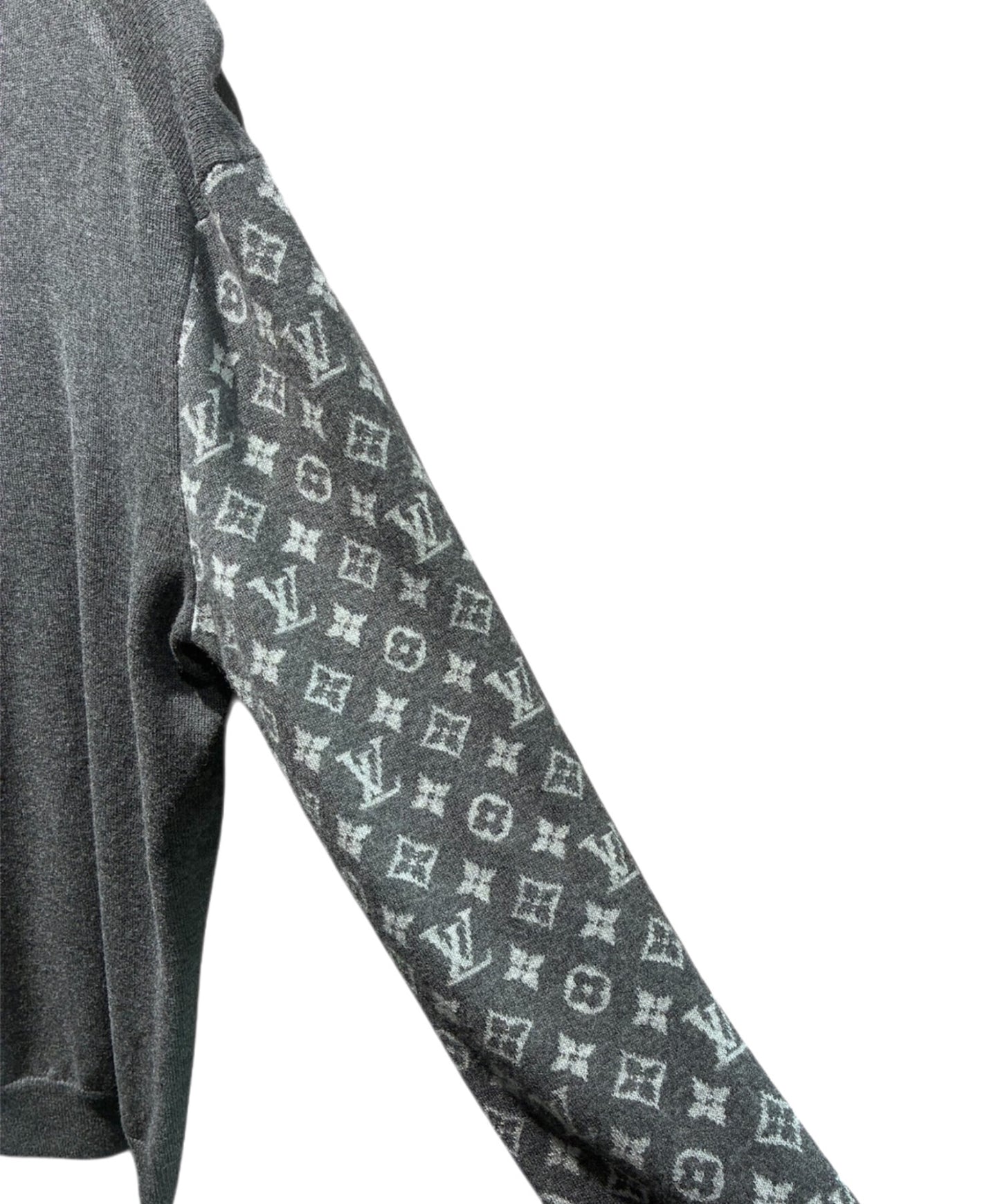 [Pre-owned] LOUIS VUITTON Monogram Sleeve Turtleneck Knit/High Neck/RM241MQ RM241MQ
