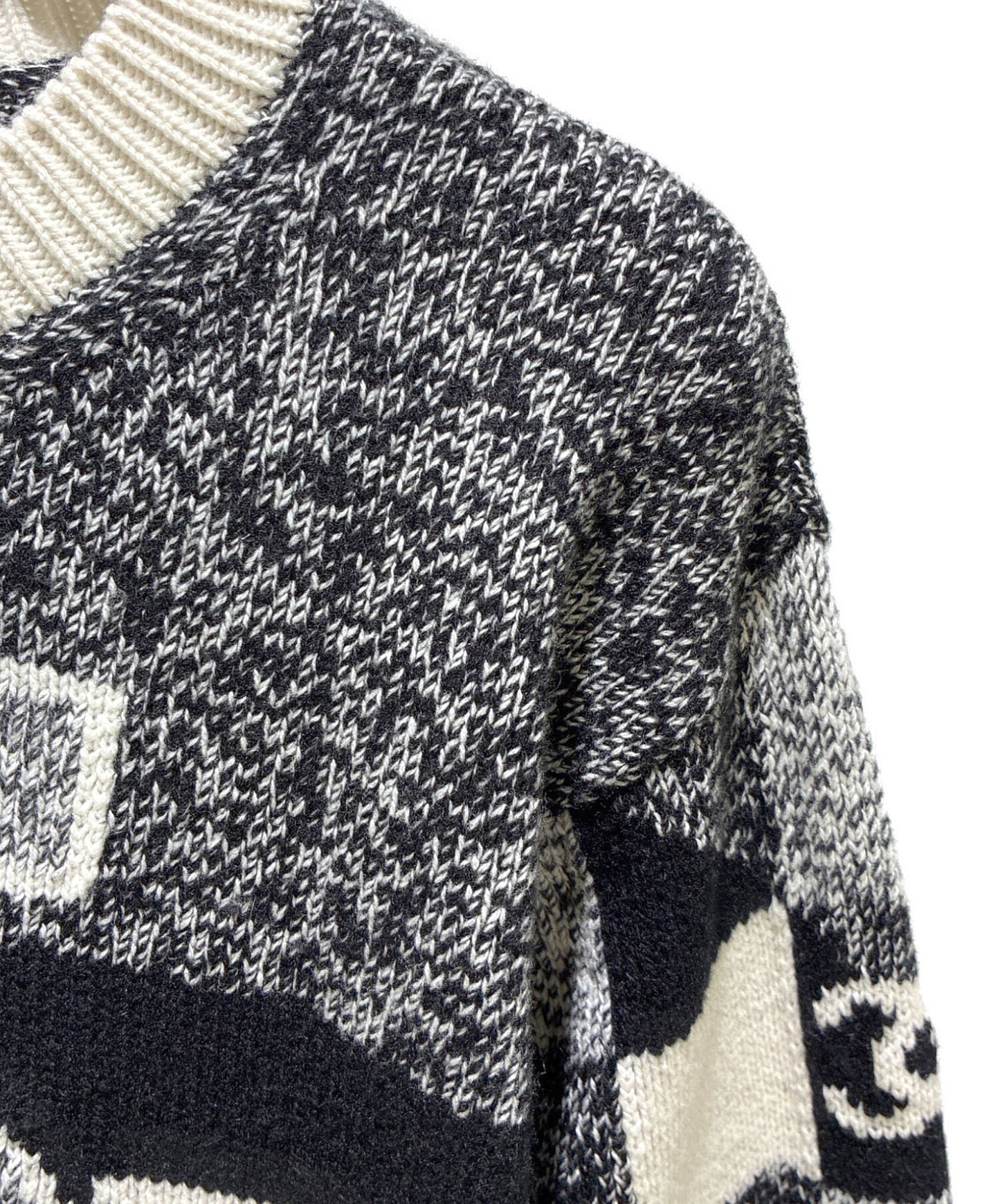 [Pre-owned] CHANEL NO.5 Knit Pullover/Long Sleeve Knit/Long Sleeve Knit P73214K10523