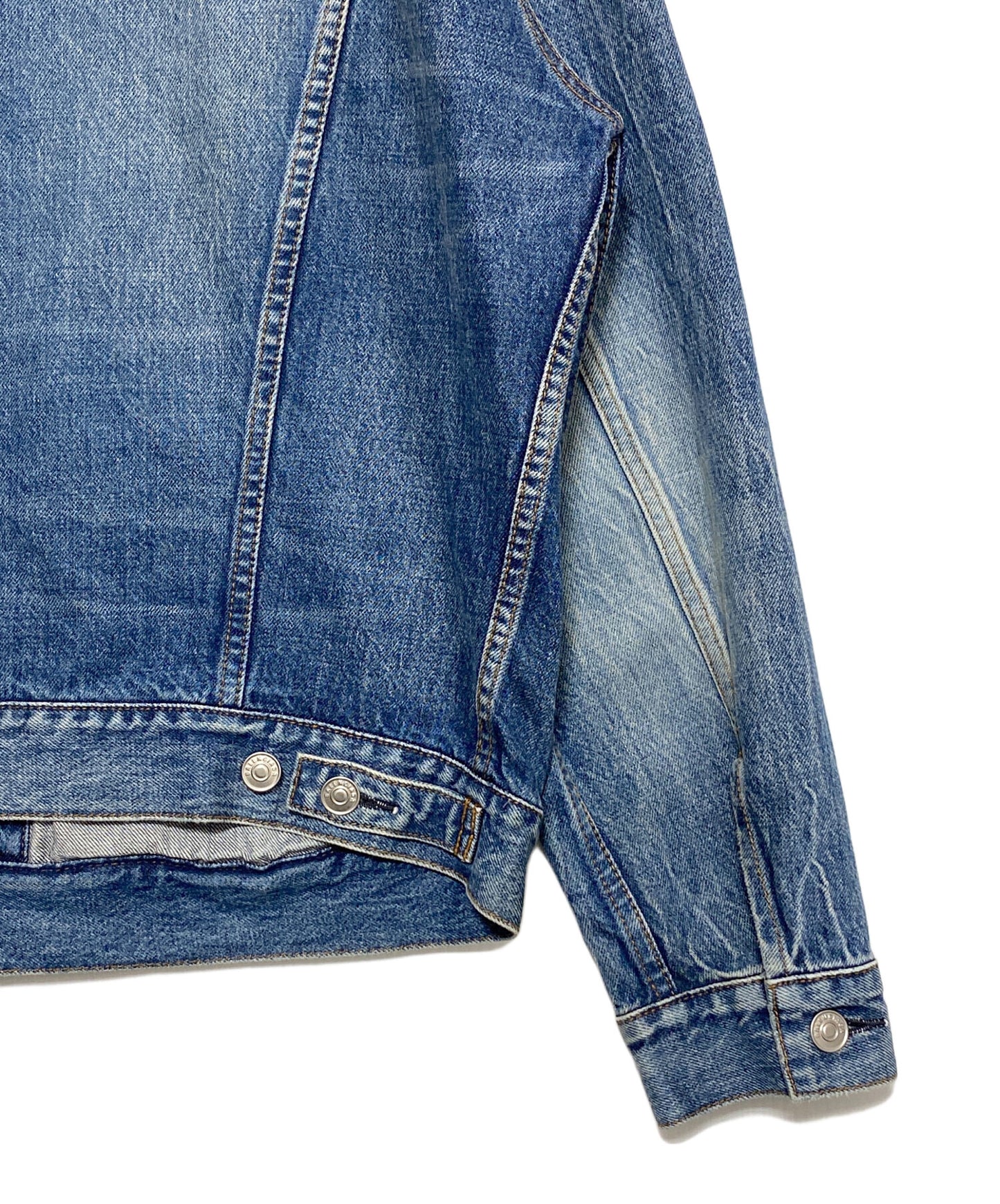 [Pre-owned] BALENCIAGA Back Logo Denim Jacket 557351 TBP48