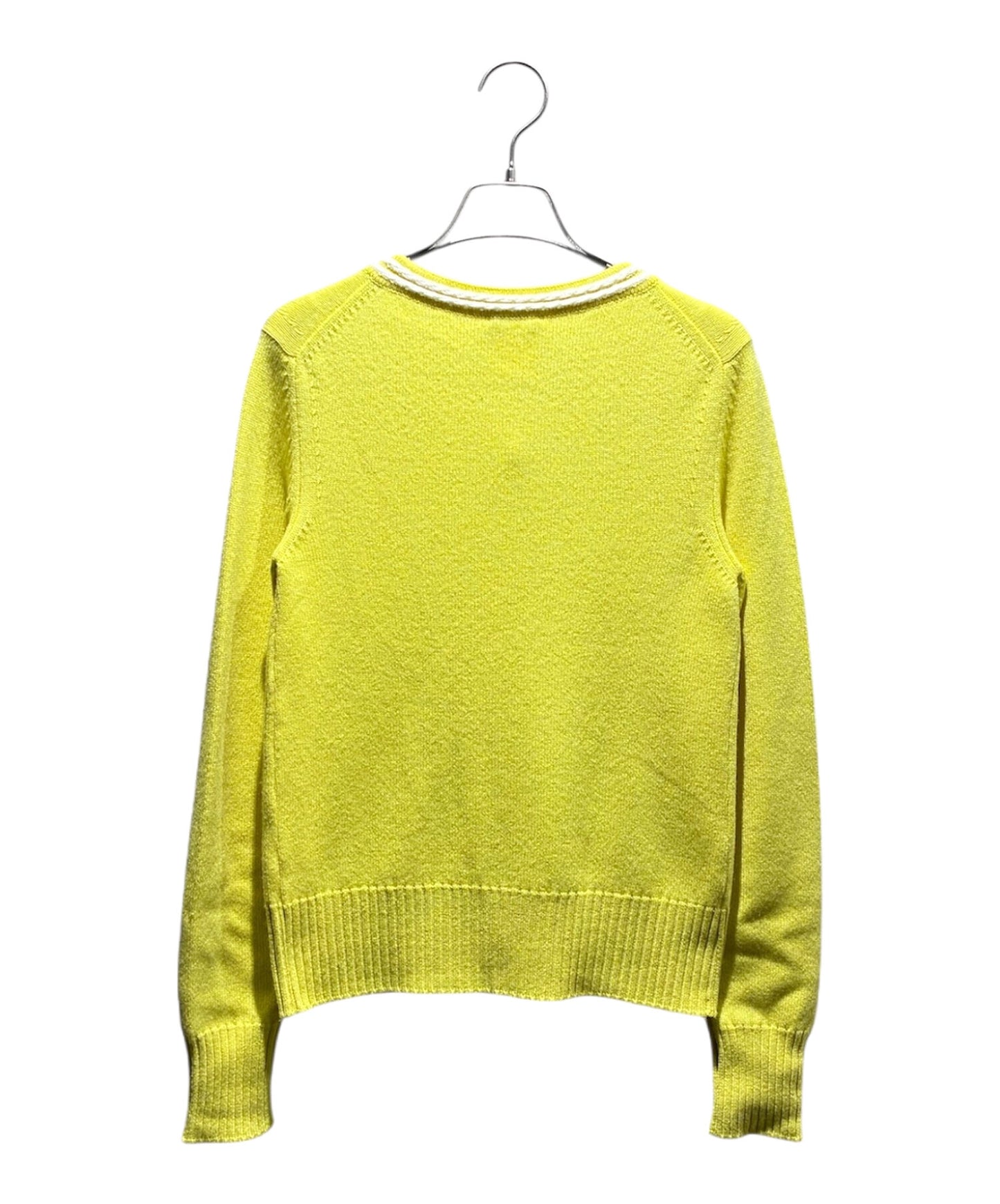 [Pre-owned] CHANEL Coco Button Cashmere Cardigan / Coco Mark / Knit Cardigan / Cashmere / P43020K04355 P43020K04355: circa 2012