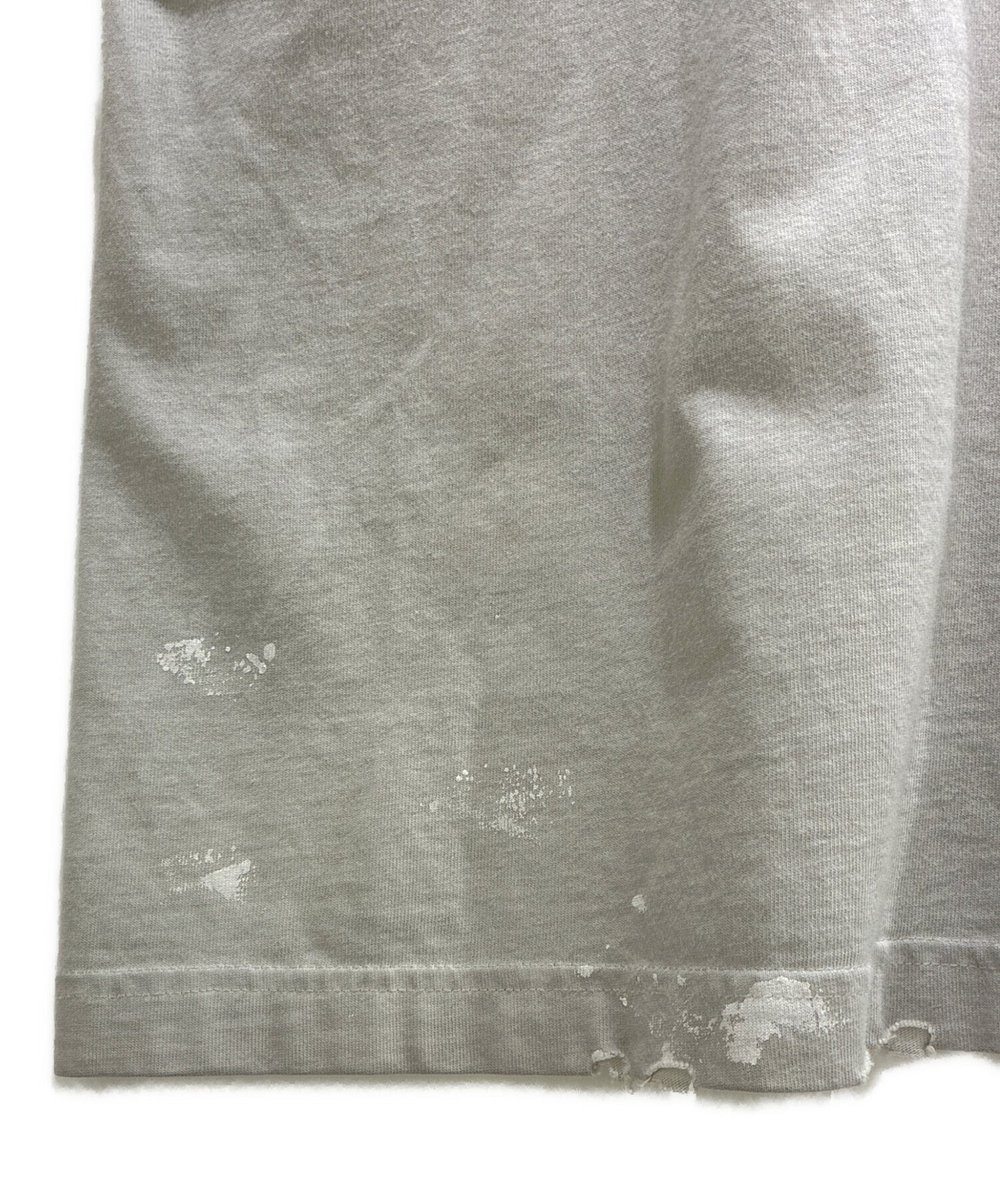 [Pre-owned] BALENCIAGA Damaged T-shirts/Cut & sewn/Logo T-shirts/Logo cut & sewn 694576 TMV88