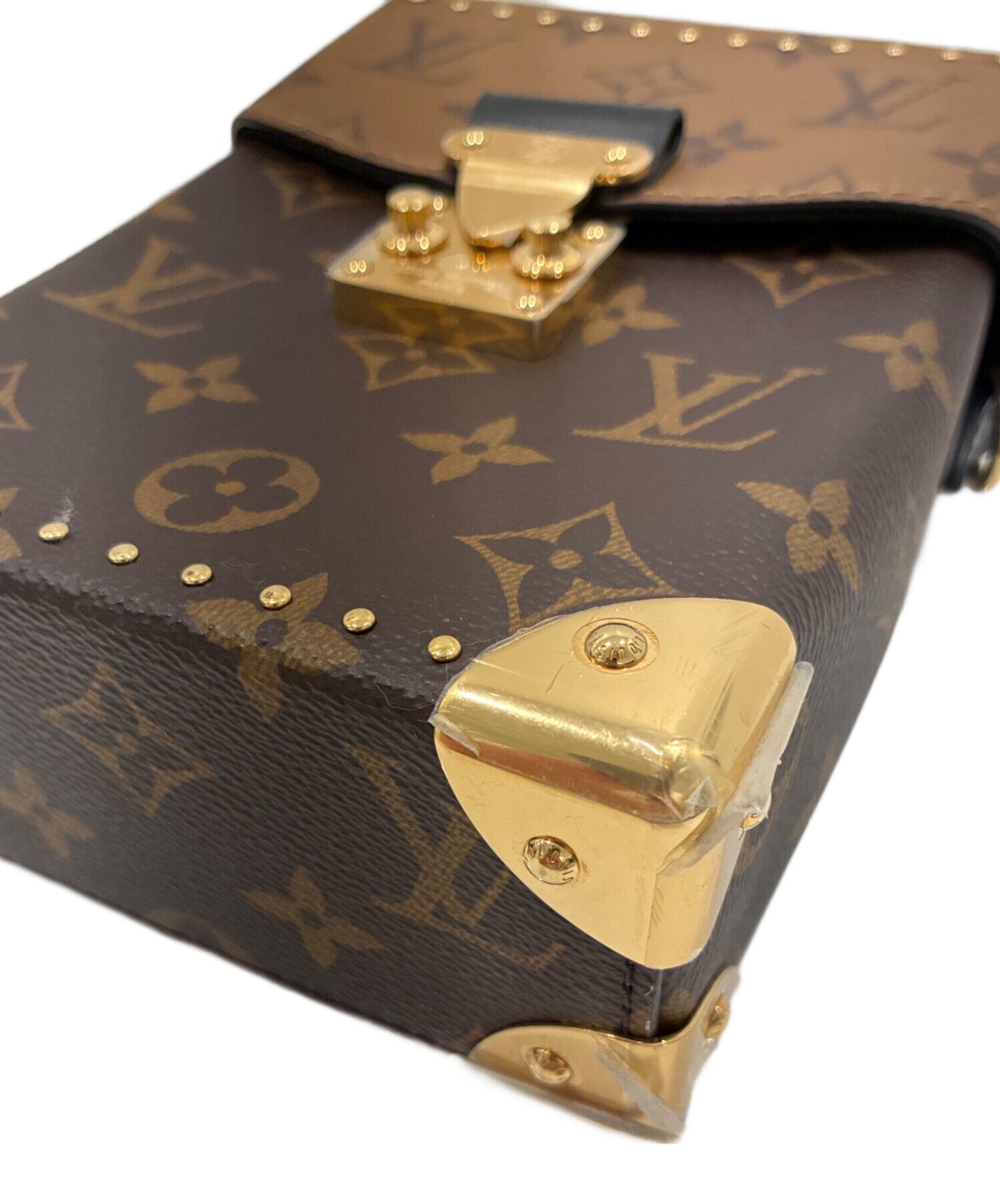 [Pre-owned] LOUIS VUITTON Camera Box Monogram Reverse / M82465 / Handbag / Shoulder bag / 2WAY bag M82465