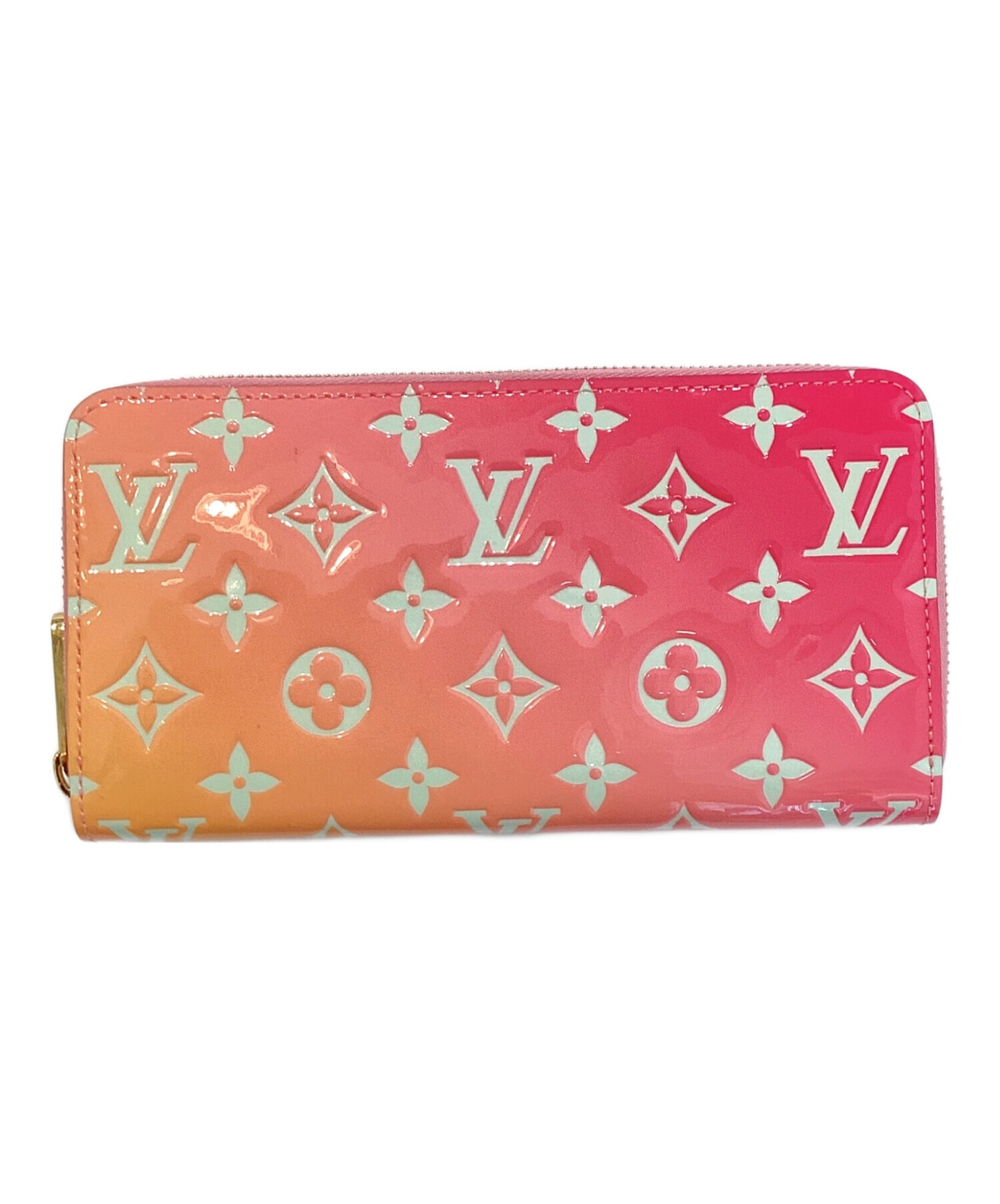 [Pre-owned] LOUIS VUITTON Zippy Wallet Sunrise Gradient M64158.
