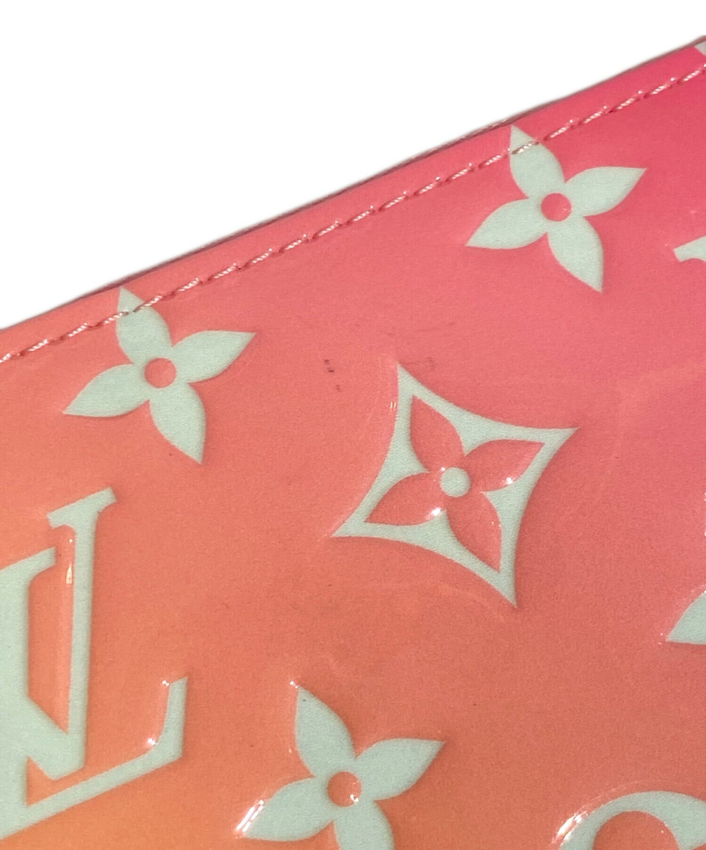 [Pre-owned] LOUIS VUITTON Zippy Wallet Sunrise Gradient M64158.