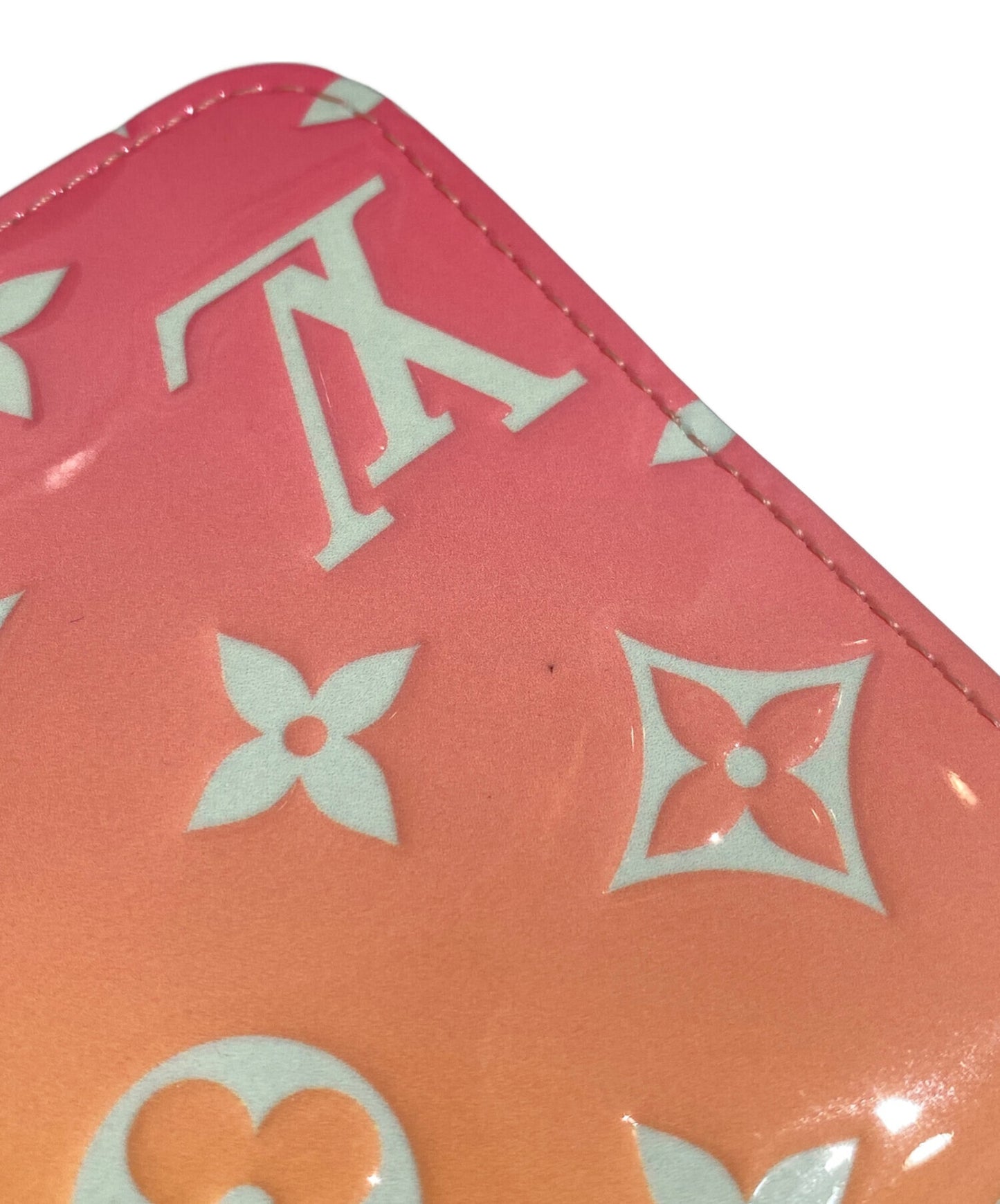 [Pre-owned] LOUIS VUITTON Zippy Wallet Sunrise Gradient M64158.