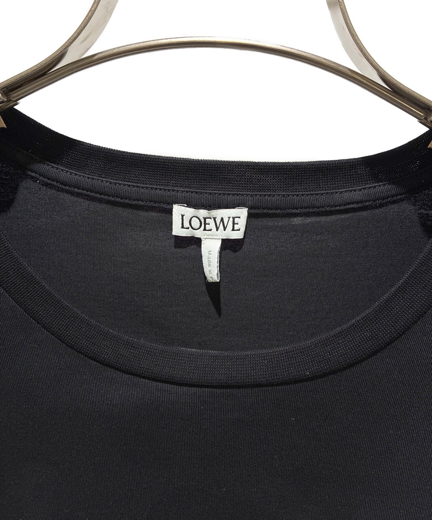 [Pre-owned] LOEWE Anagram Logo Cut & Sew / Logo T-shirt S359341XA4