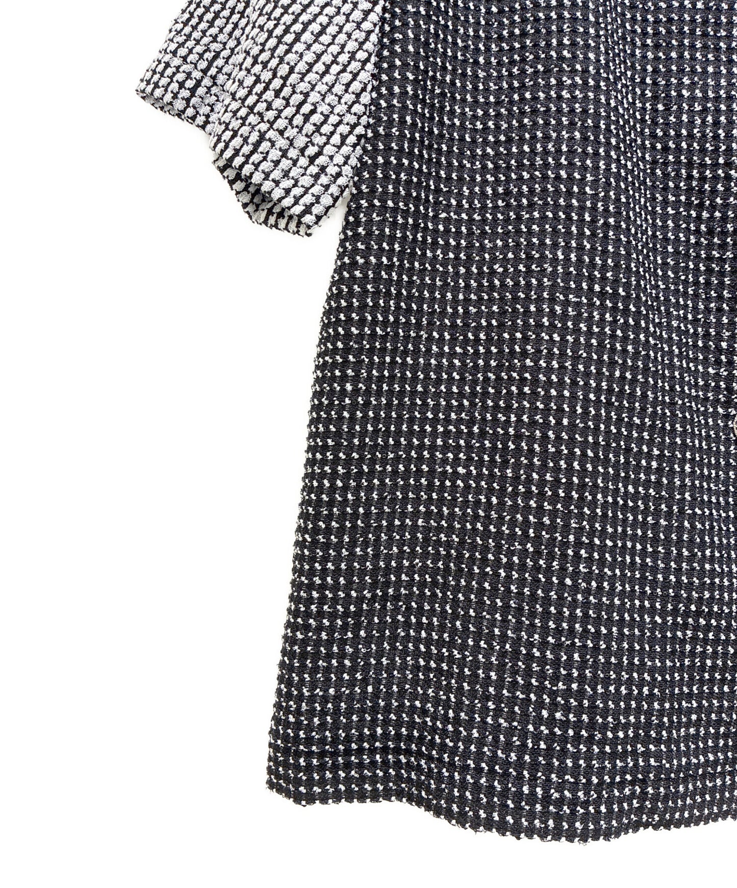 [Pre-owned] CHANEL P78 25SS Coco mark button tweed blouse/short sleeve shirt/short sleeve shirt/short sleeve blouse P78971V71212